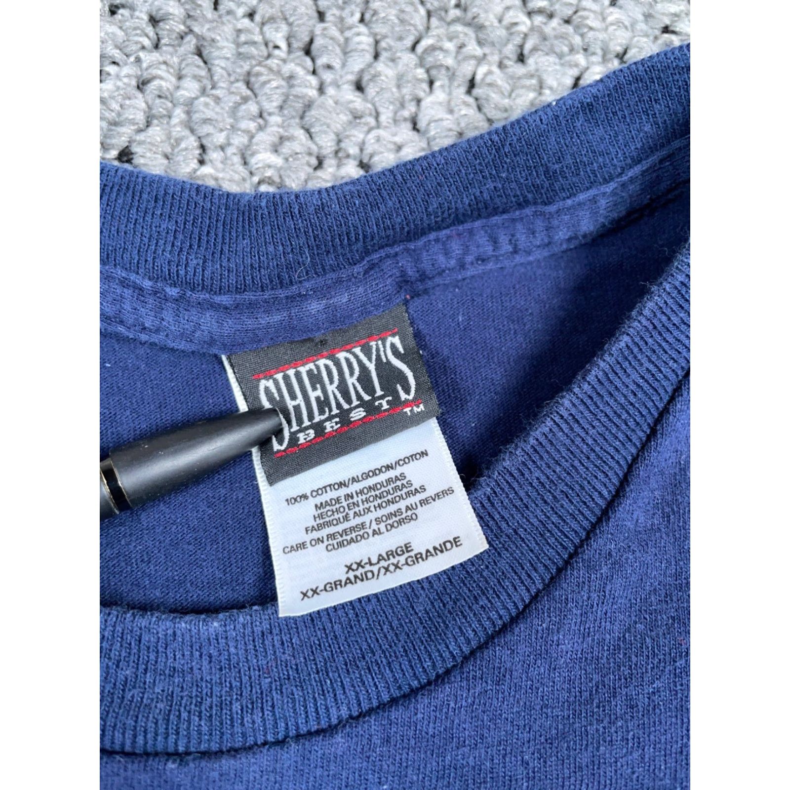 Vintage VINTAGE Scooby-Doo T-Shirt Dark Blue 2XL Men Short Sleeve Crew Neck Cartoon Retro 2000s Mens Shirt Size US XXL / EU 58 / 5 - 3 Thumbnail