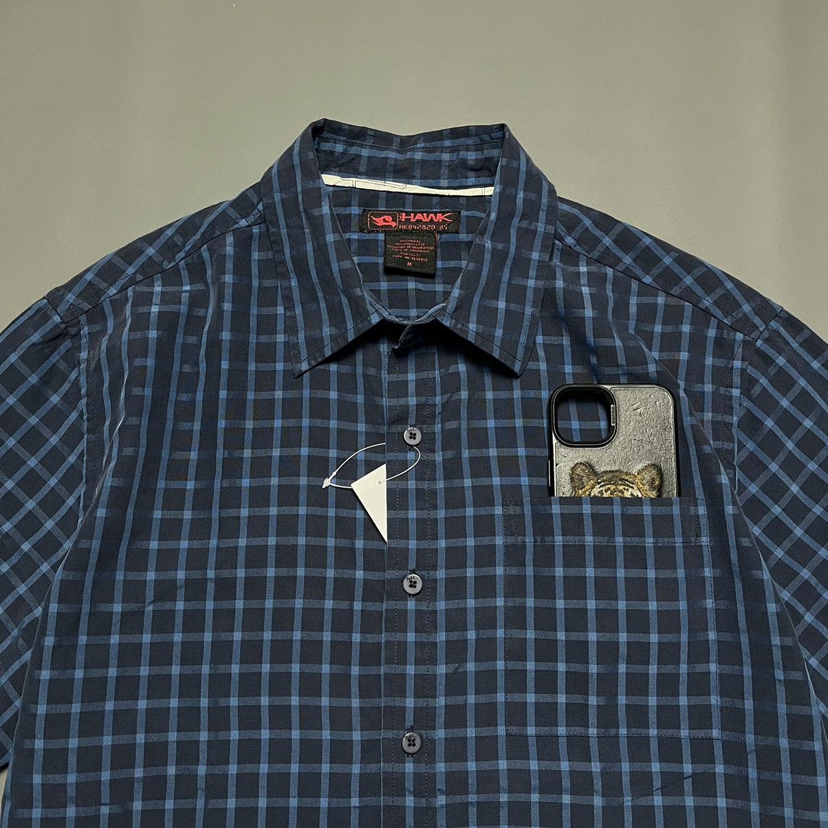 Hawk × JNCO × Vintage Carzy Vintage Y2K Tony Hawk Button Up Shirt JNCO STYLE Size US M / EU 48-50 / 2 - 2 Thumbnail