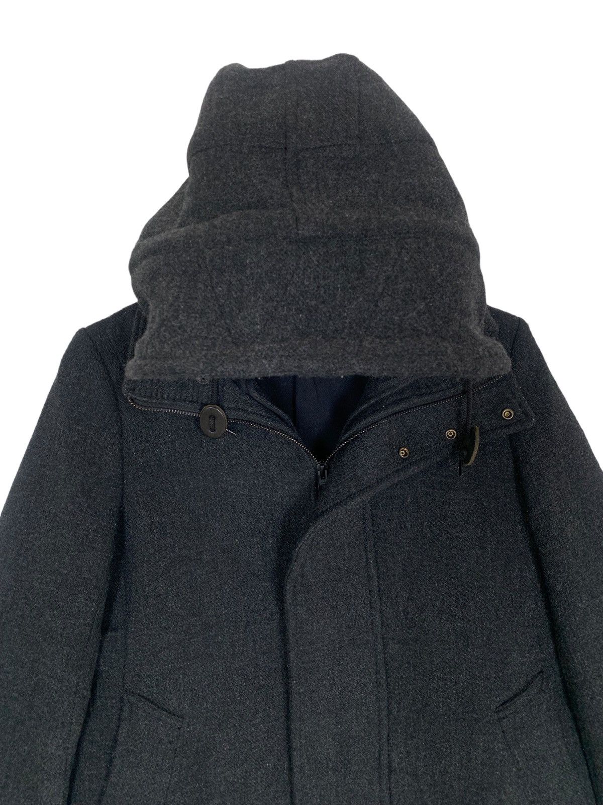 Designer × Issey Miyake × Zucca Zucca Issey Miyaki Designer Luxury Parka Jacket Size S Size S / US 4 / IT 40 - 2 Thumbnail