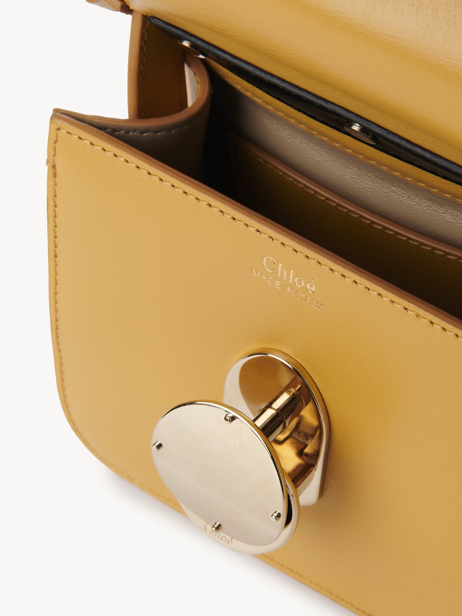 Chloe o1loc1c1224 Size: OS / CHC24 Penelope Micro Flap Bag Gold Size ONE SIZE - 3 Thumbnail