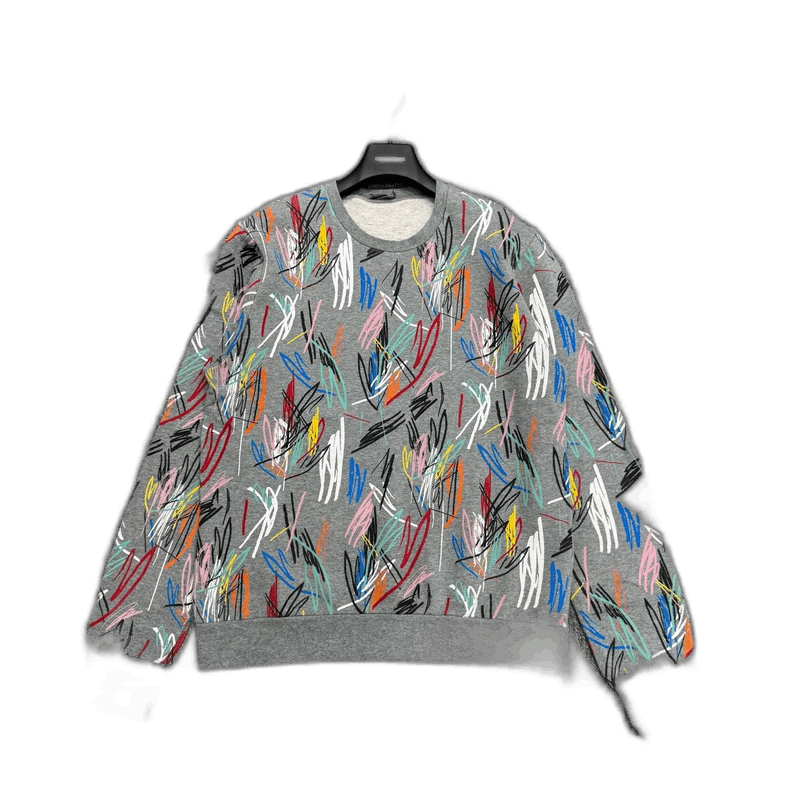Dior Dior colorful lines sweatshirt Size US L / EU 52-54 / 3 - 1 Thumbnail