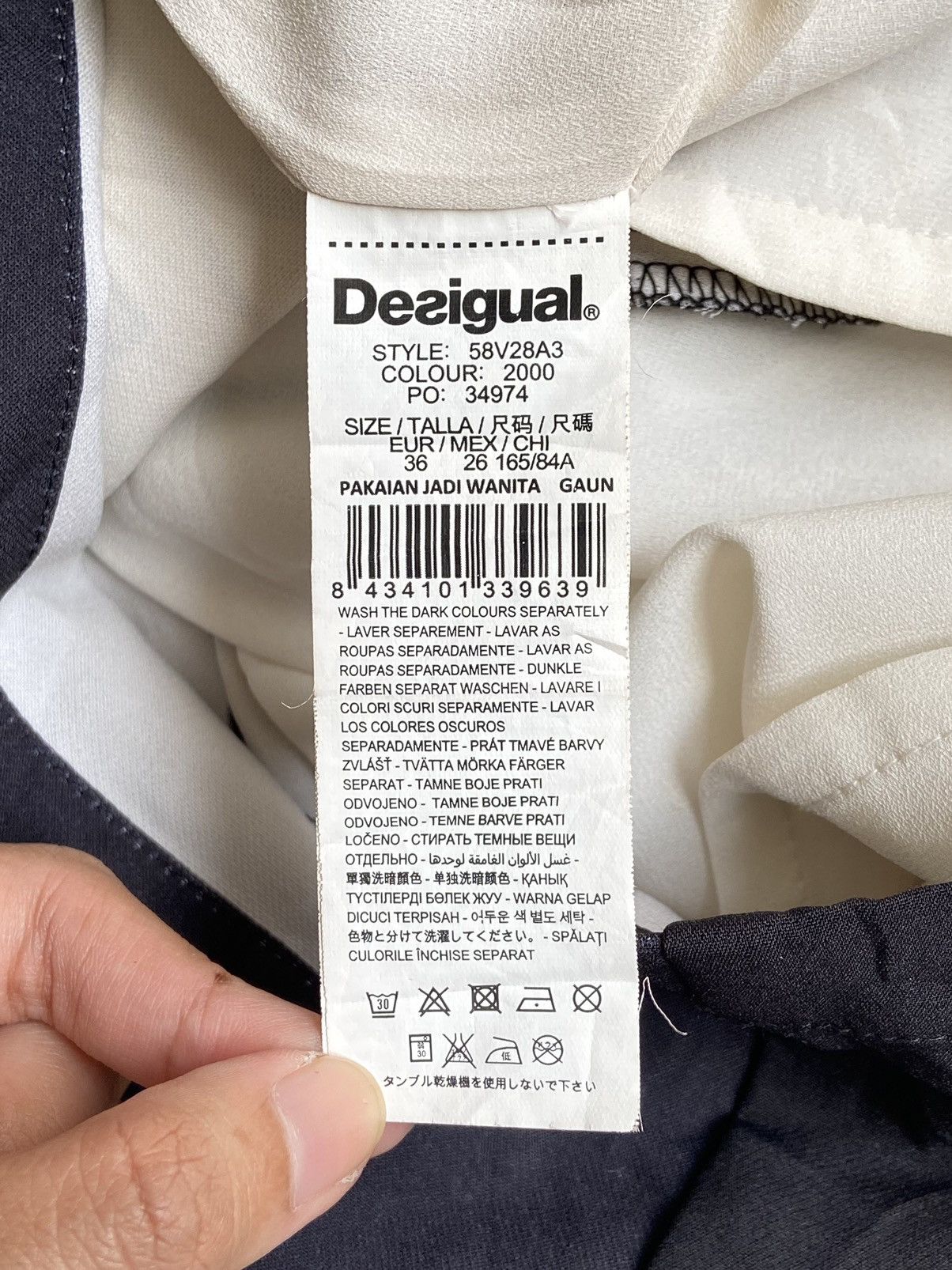 Desigual DESIGUAL Long Sleeve T-shirt Size US XS / EU 42 / 0 - 11 Thumbnail