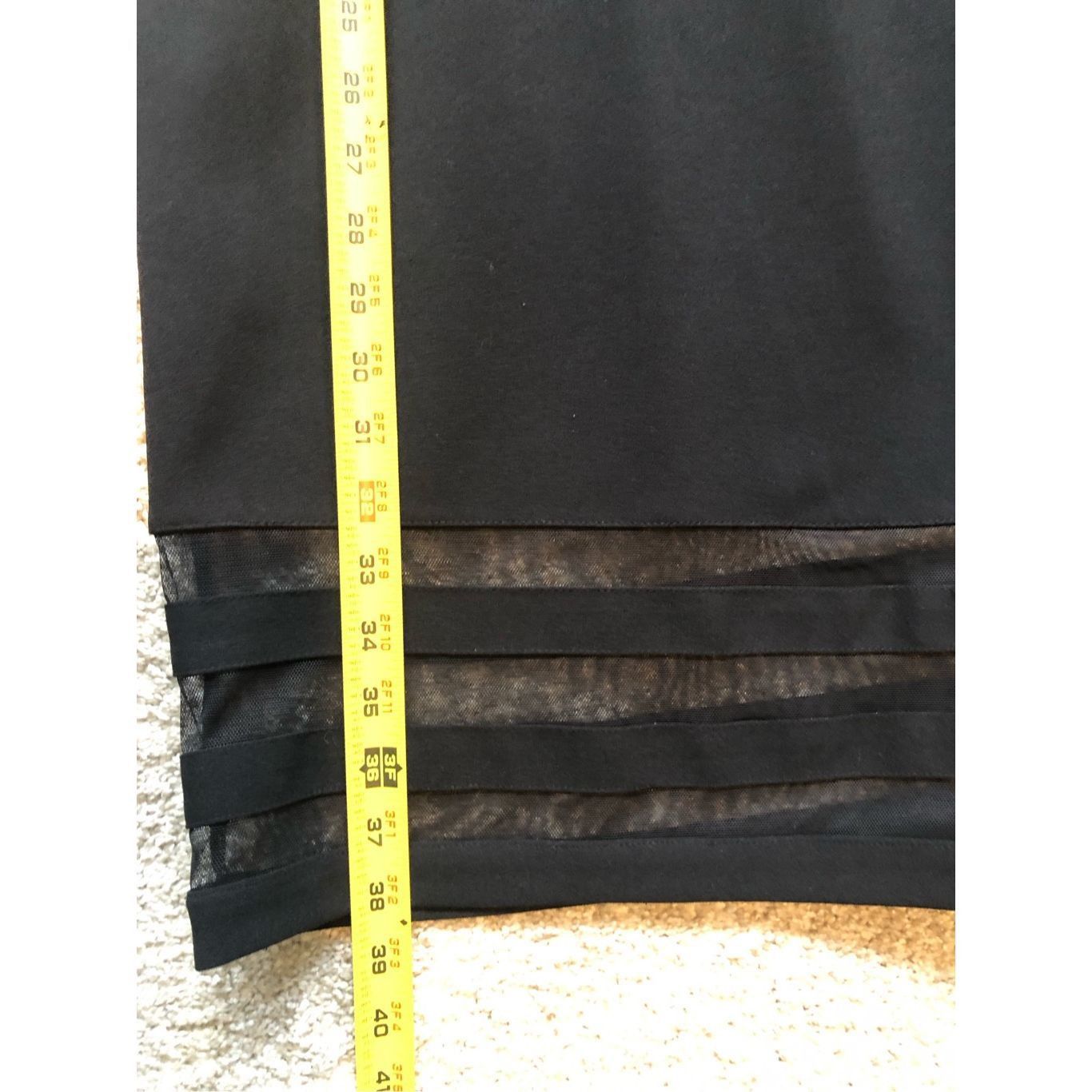 Calvin Klein Calvin Klein Women’s Elegant Black Flare Sleeve Striped Mesh Size M / US 6-8 / IT 42-44 - 9 Thumbnail