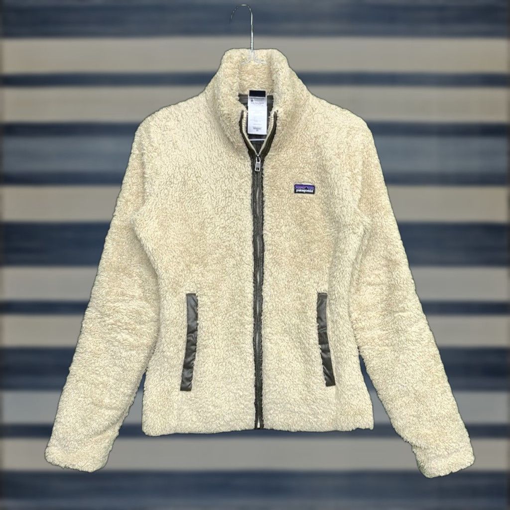 Patagonia Patagonia Jacket Womens XS Pale Khaki Los Lobos Full Zip Lined Fleece LS Size XS / US 0-2 / IT 36-38 - 1 Thumbnail