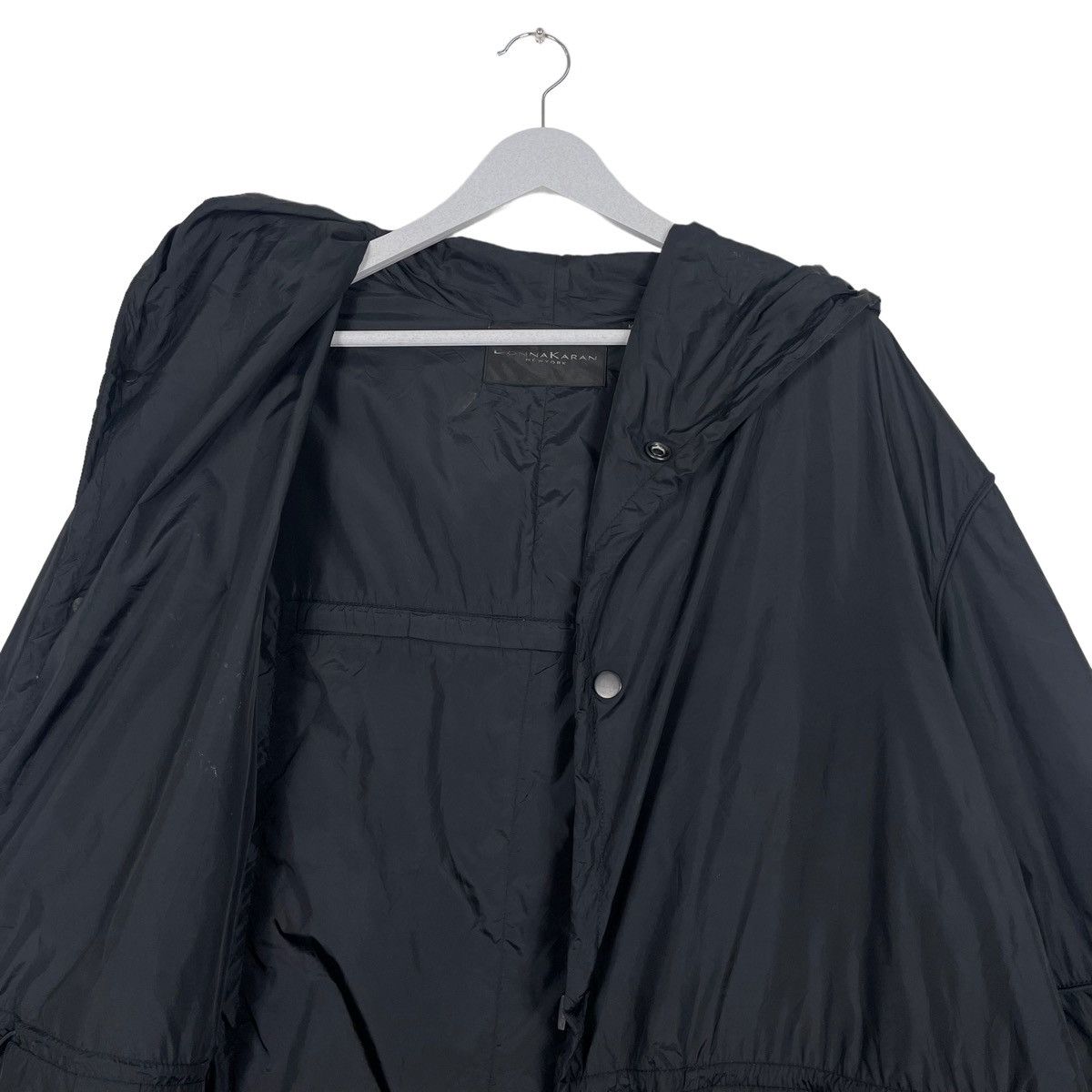 Donna Karan × Japanese Brand 💥DONNA KARAN HOODIE PARKA JACKET Size US L / EU 52-54 / 3 - 9 Thumbnail