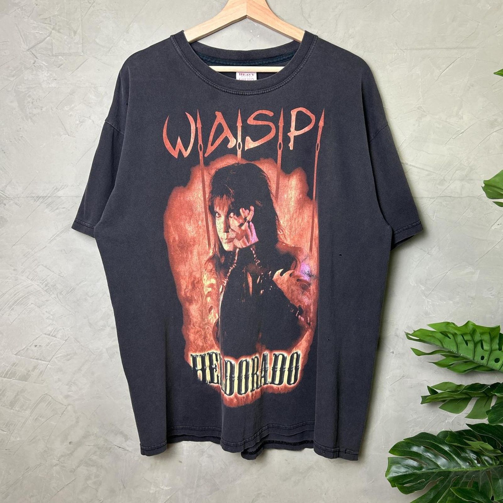 Gildan WASP Helldorado World Domination Faded Tee XL 90s Size US XL / EU 56 / 4 - 1 Thumbnail