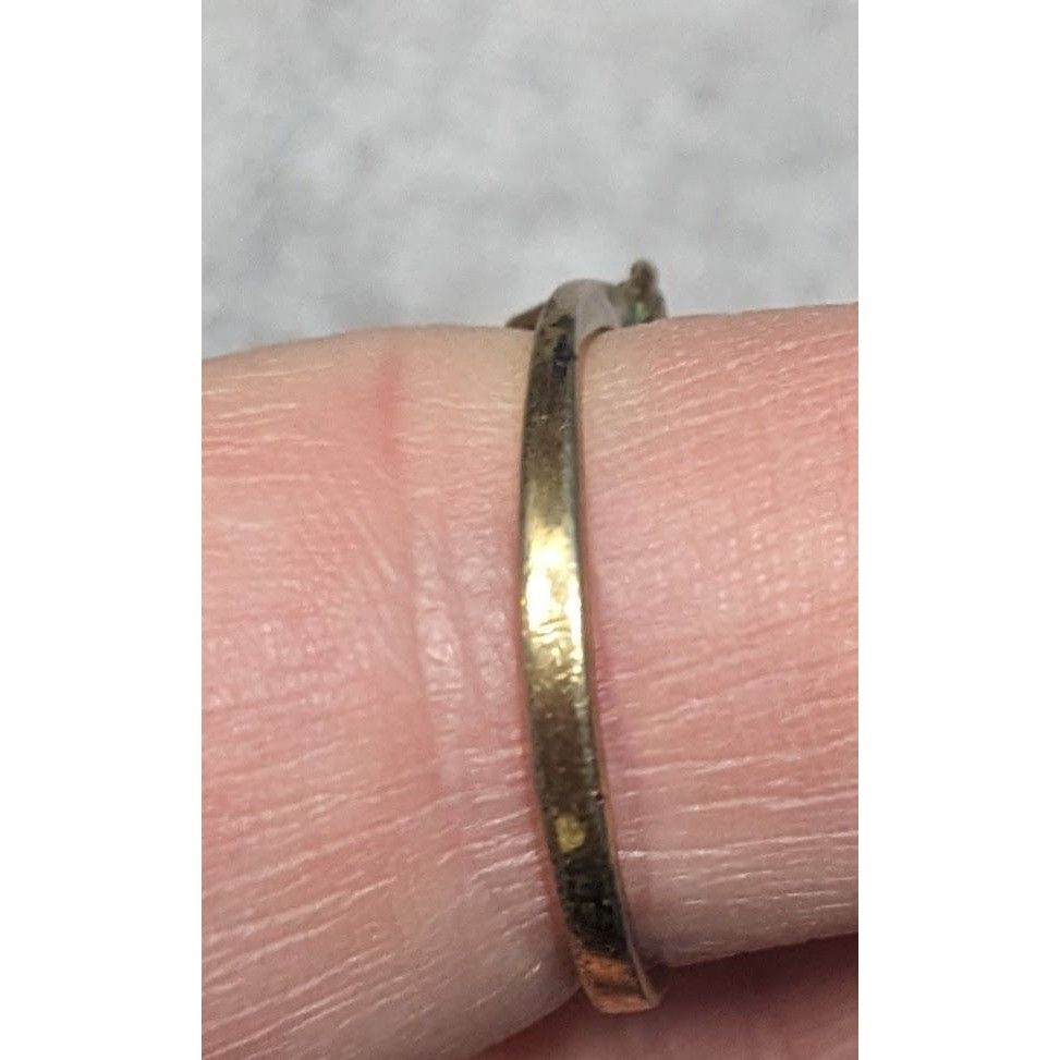 Other Vintage Elegant DAC Signed Fold Tone Floral Ring Size 8 Size ONE SIZE - 16 Thumbnail
