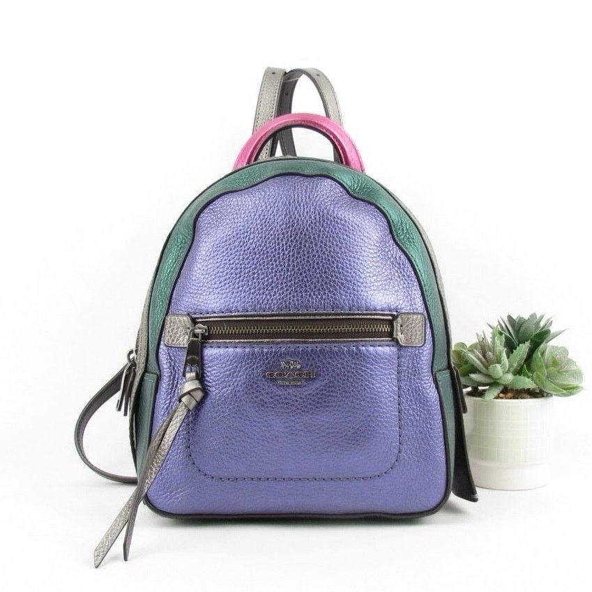Coach Authentic Coach Colorblock Andi Backpack Size ONE SIZE - 1 Thumbnail