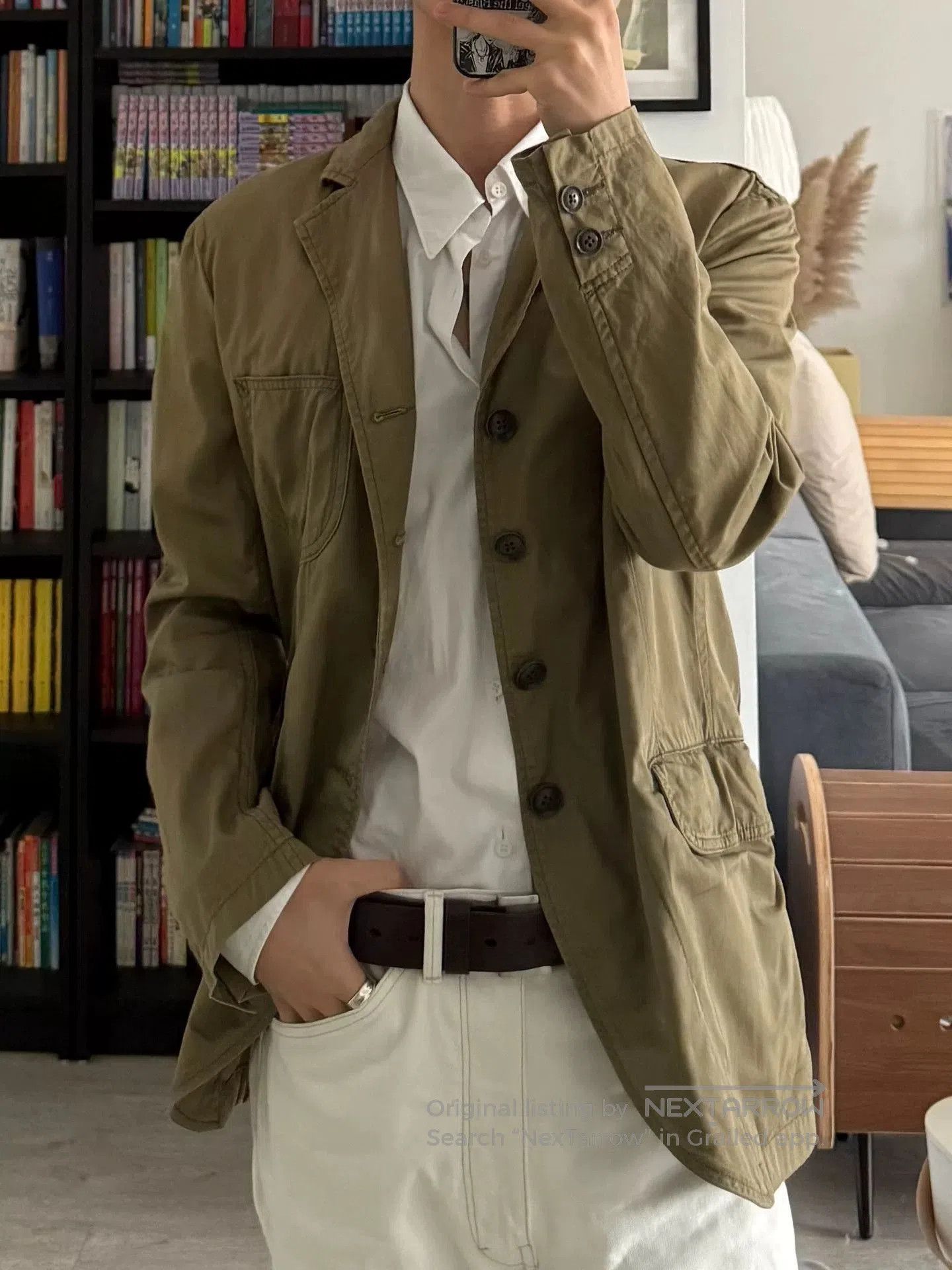 Yohji Yamamoto Yohji Yamamoto Pour Homme 2012SS Jacket. Size US L / EU 52-54 / 3 - 2 Thumbnail