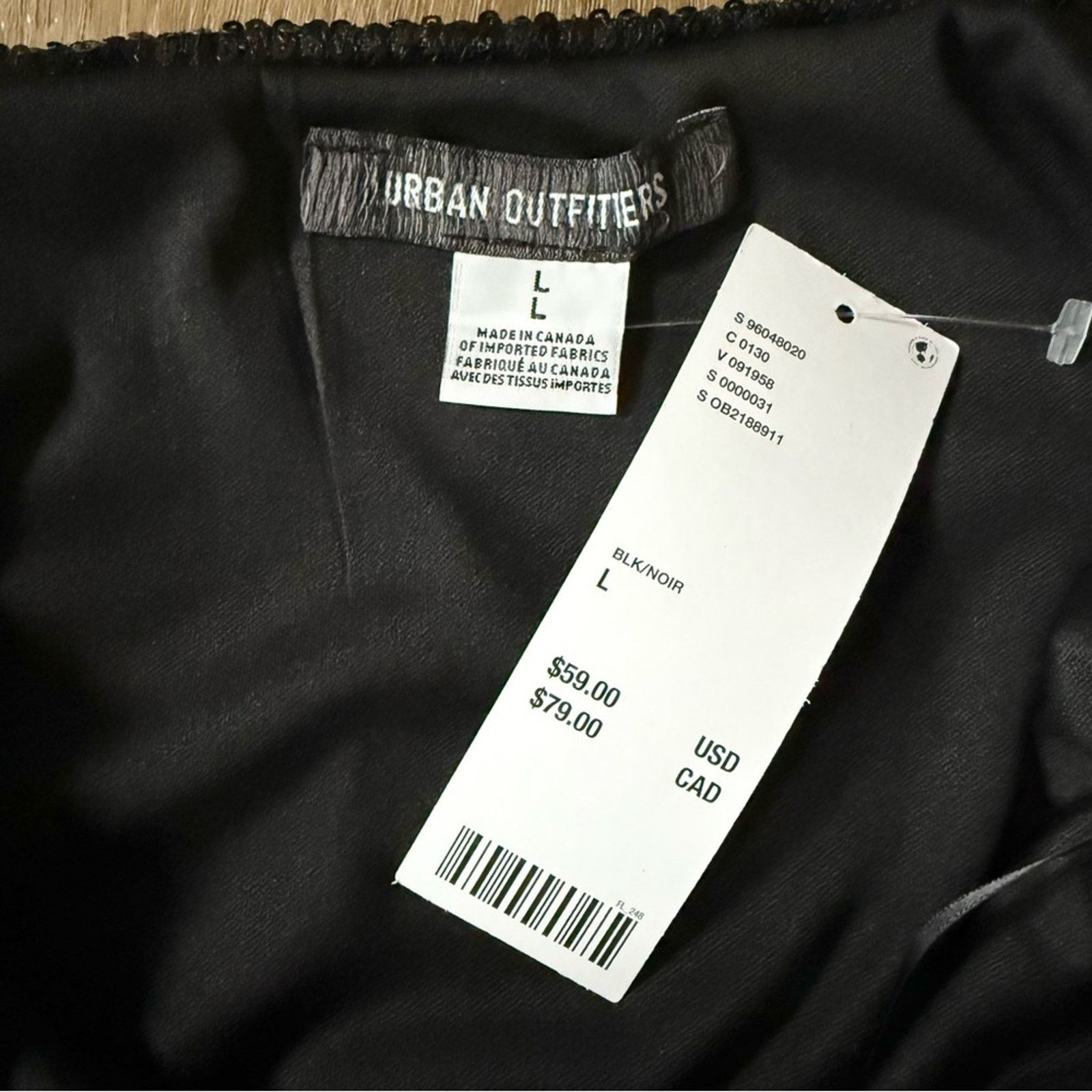 Urban Outfitters Urban Outfitters Larissa Sequin Tube Mini Dress L Size L / US 10 / IT 46 - 6 Thumbnail