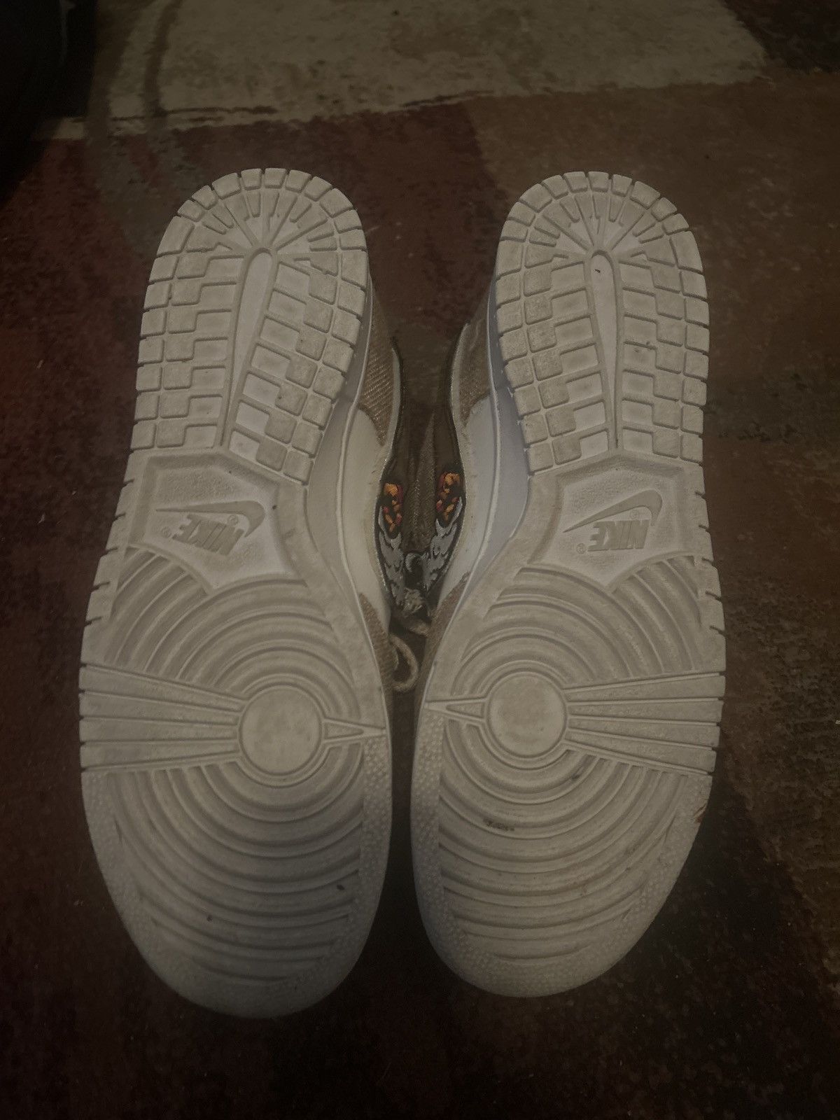 Nike Nike Dunk Low x RAW Custom Size US 11 / EU 44 - 3 Thumbnail
