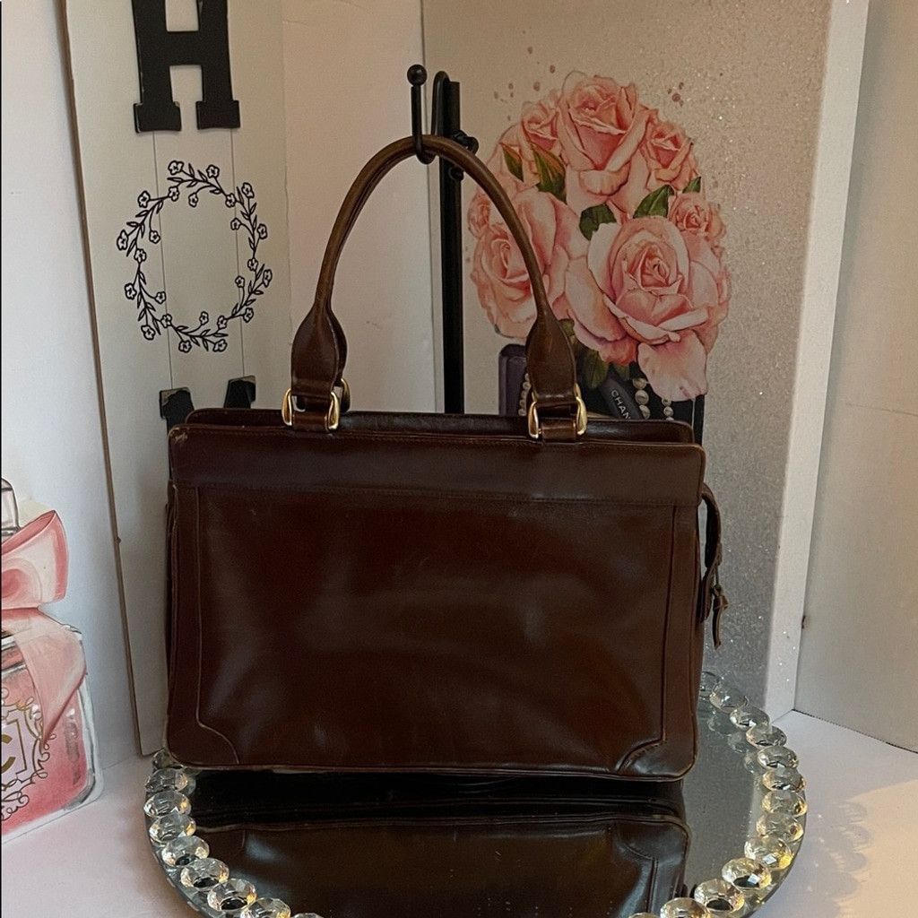 Other Fiocchi Italy Rich Brown Leather handbag Size ONE SIZE - 1 Thumbnail