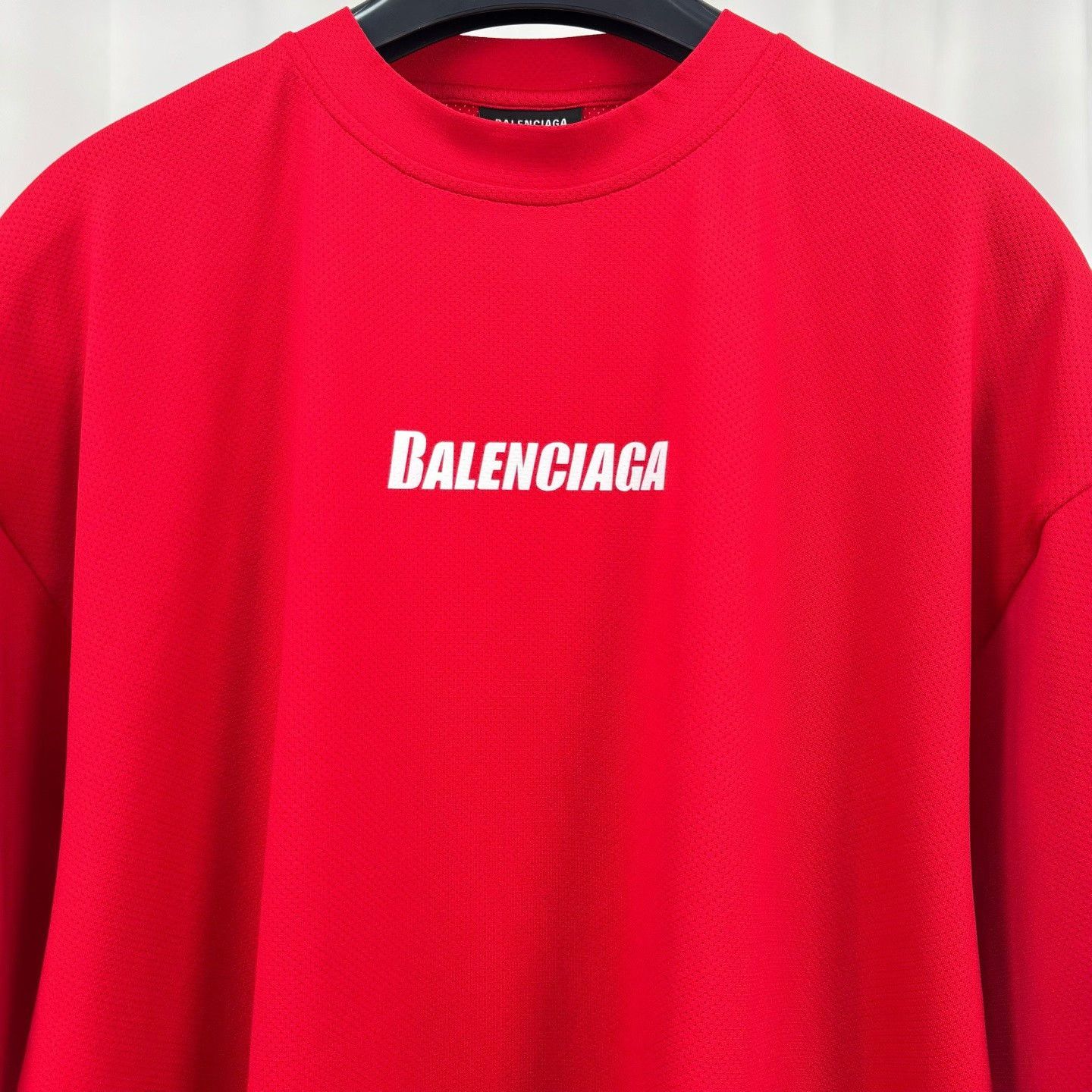 Balenciaga Balenciaga Mesh Letter Short-Sleeve Size US M / EU 48-50 / 2 - 6 Thumbnail