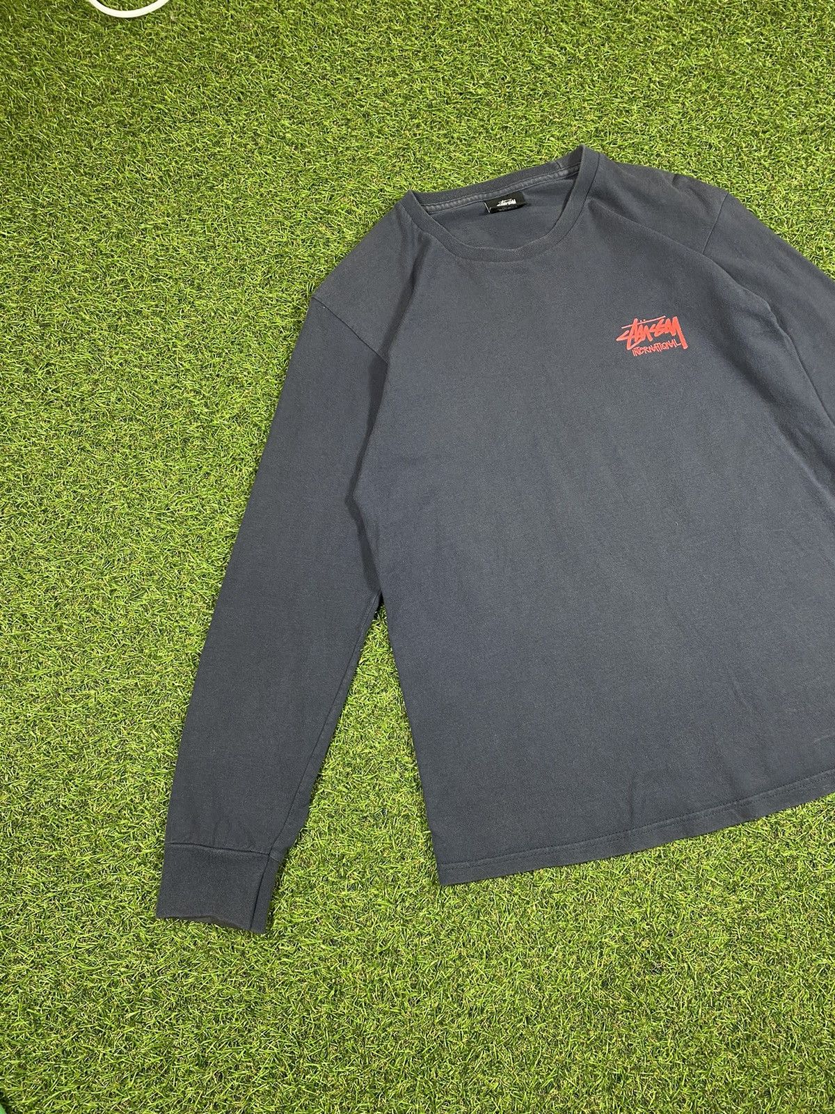 Stussy × Vintage Vintage Stussy long sleeve streetwear big logo size S Size US S / EU 44-46 / 1 - 3 Thumbnail
