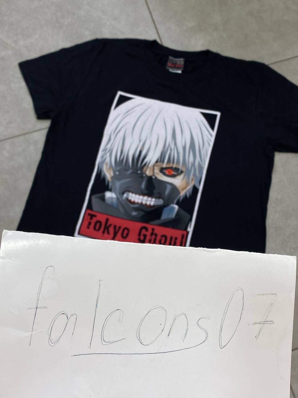 Anime Tokyo Ghoul Japanese Anime Mask of Madness Promo T-Shirt Size US M / EU 48-50 / 2 - 3 Thumbnail