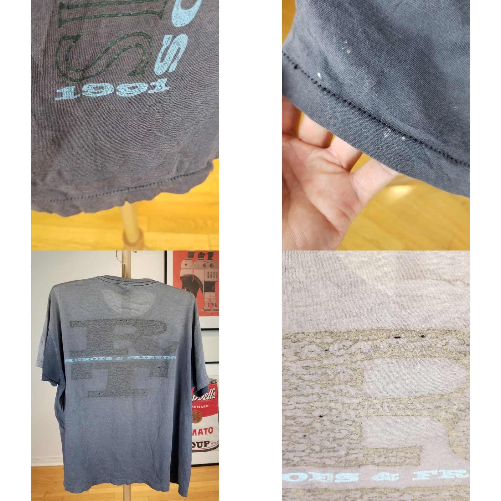 Vintage VINTAGE RANDY TRAVIS COUNTRY MUSIC GRADIENT SUN FADED DISTRSSED T-SHIRT XXL Size US XXL / EU 58 / 5 - 8 Thumbnail