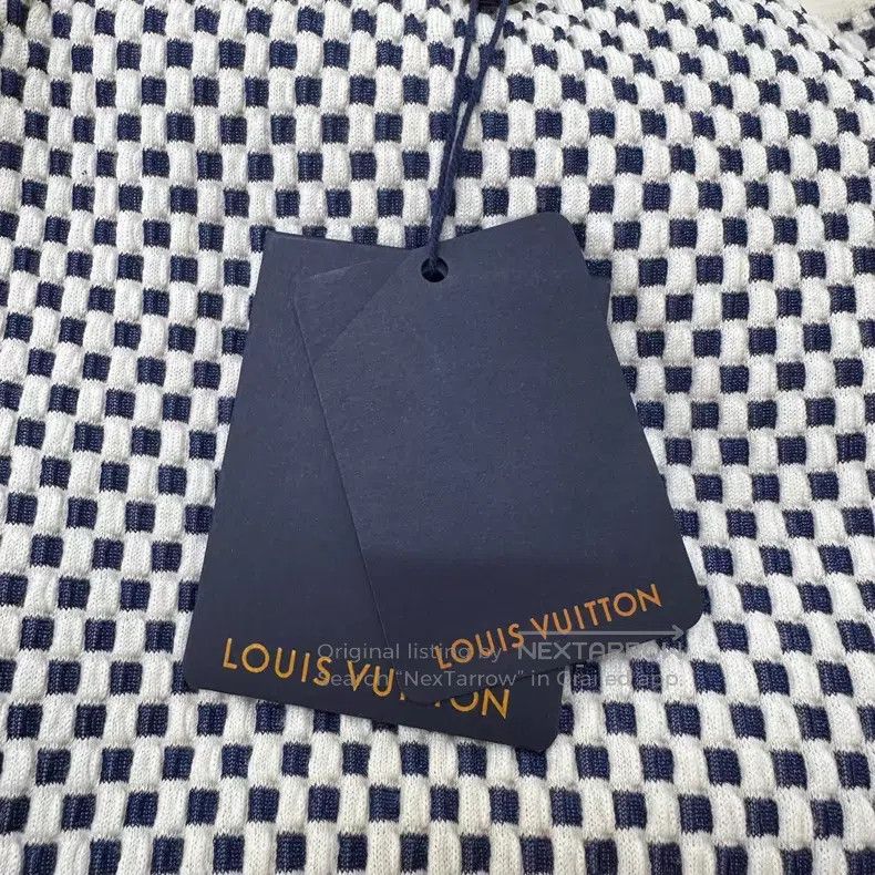 Louis Vuitton Louis Vuitton size L SS24 Checker Knit Wool Maxi Dress Size 26" / US 2 / IT 38 - 6 Thumbnail