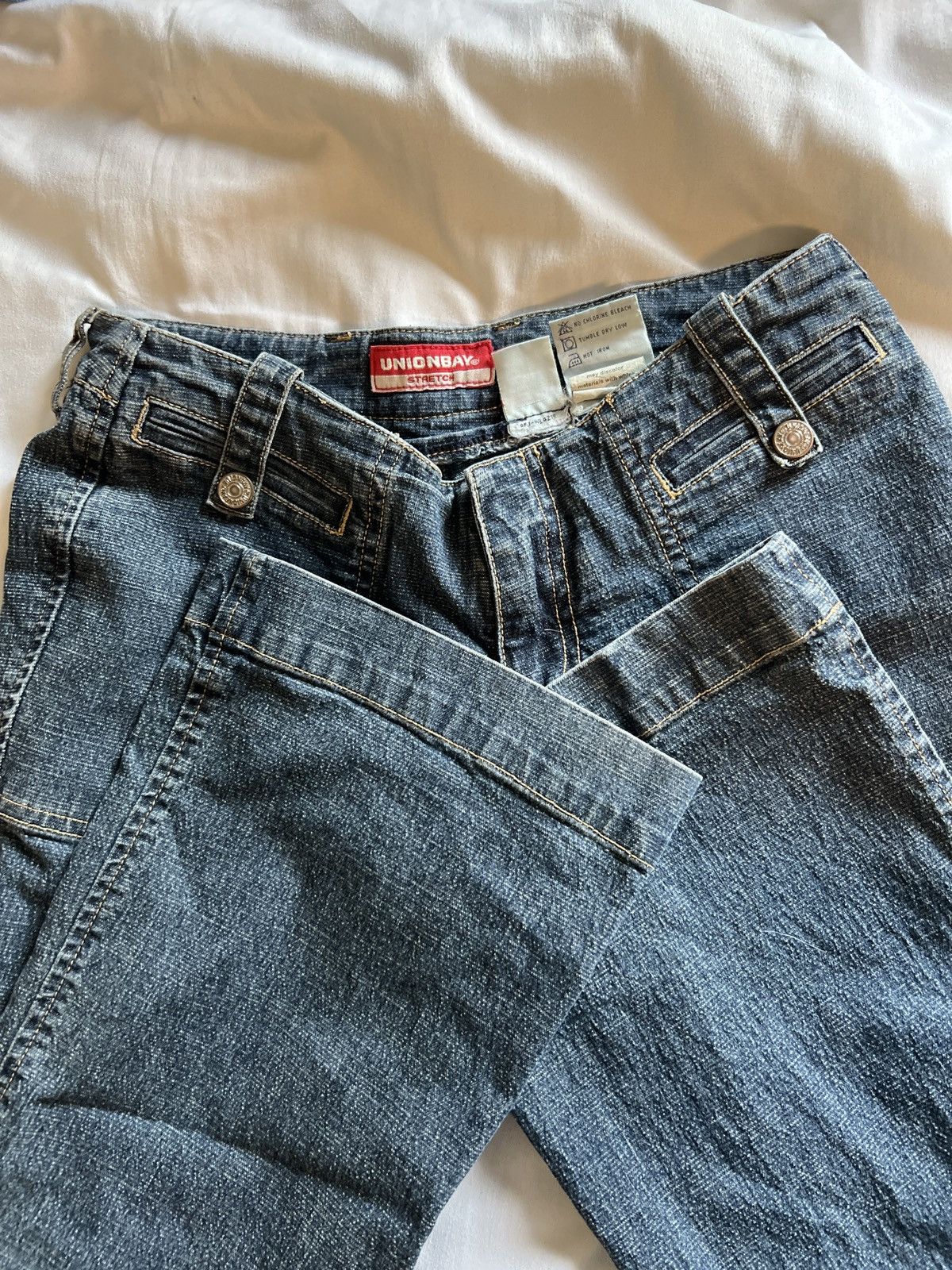 UNIONBAY UnionBay Vintage Dark Wash Jeans Size 25" / US 0 / IT 36 - 2 Thumbnail