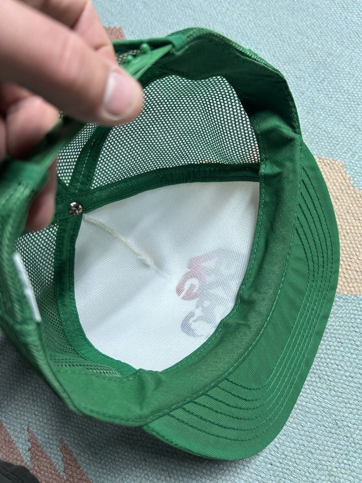 Vintage Vtg trucker hat Ag Expo MSU Michigan state university farm Size ONE SIZE - 6 Thumbnail