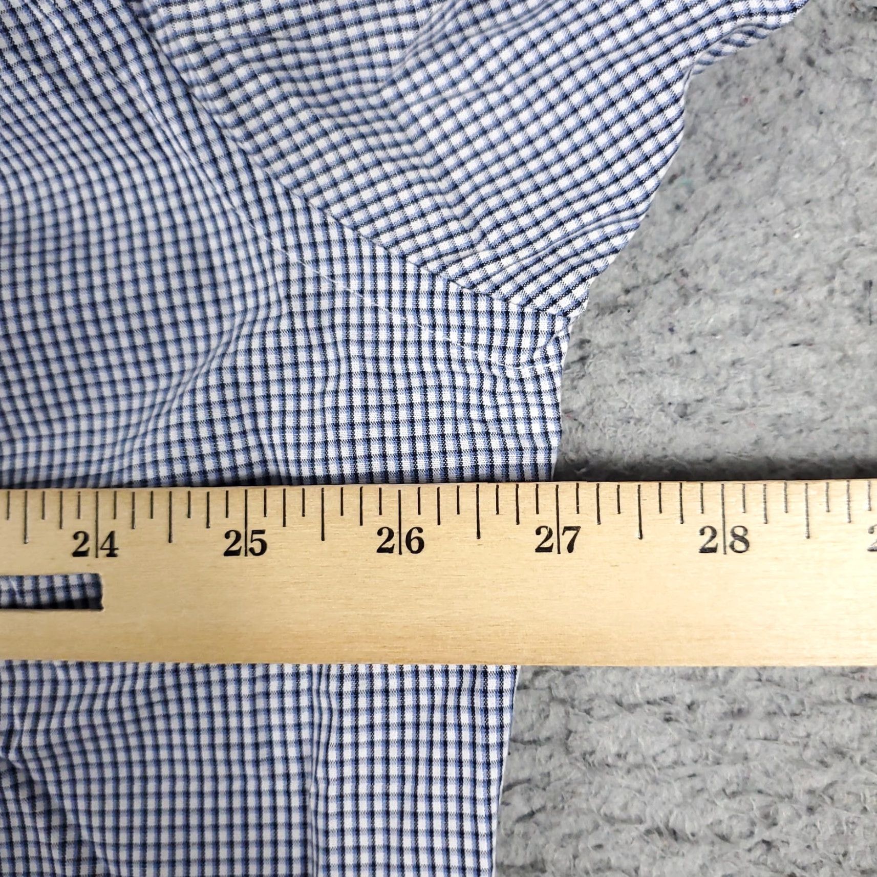 Tommy Hilfiger Tommy Hilfiger Blue Check Long Sleeve Button-Up Shirt Mens XL Casual Preppy Size US XL / EU 56 / 4 - 7 Thumbnail