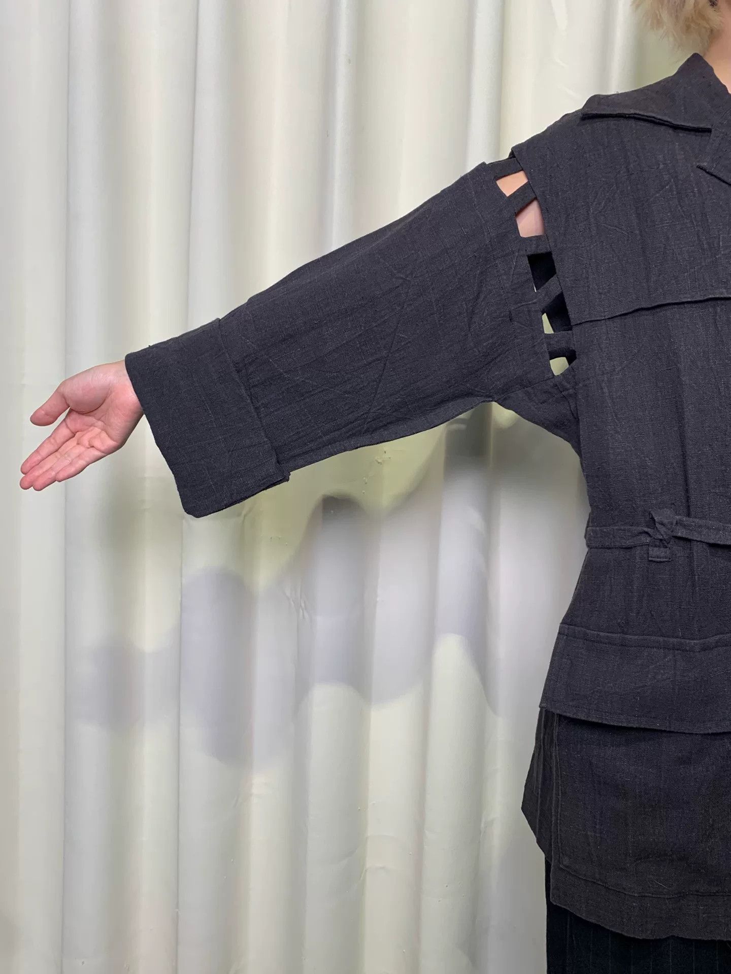 Issey Miyake issey miyake 90s hollow cut coat Size US L / EU 52-54 / 3 - 5 Thumbnail
