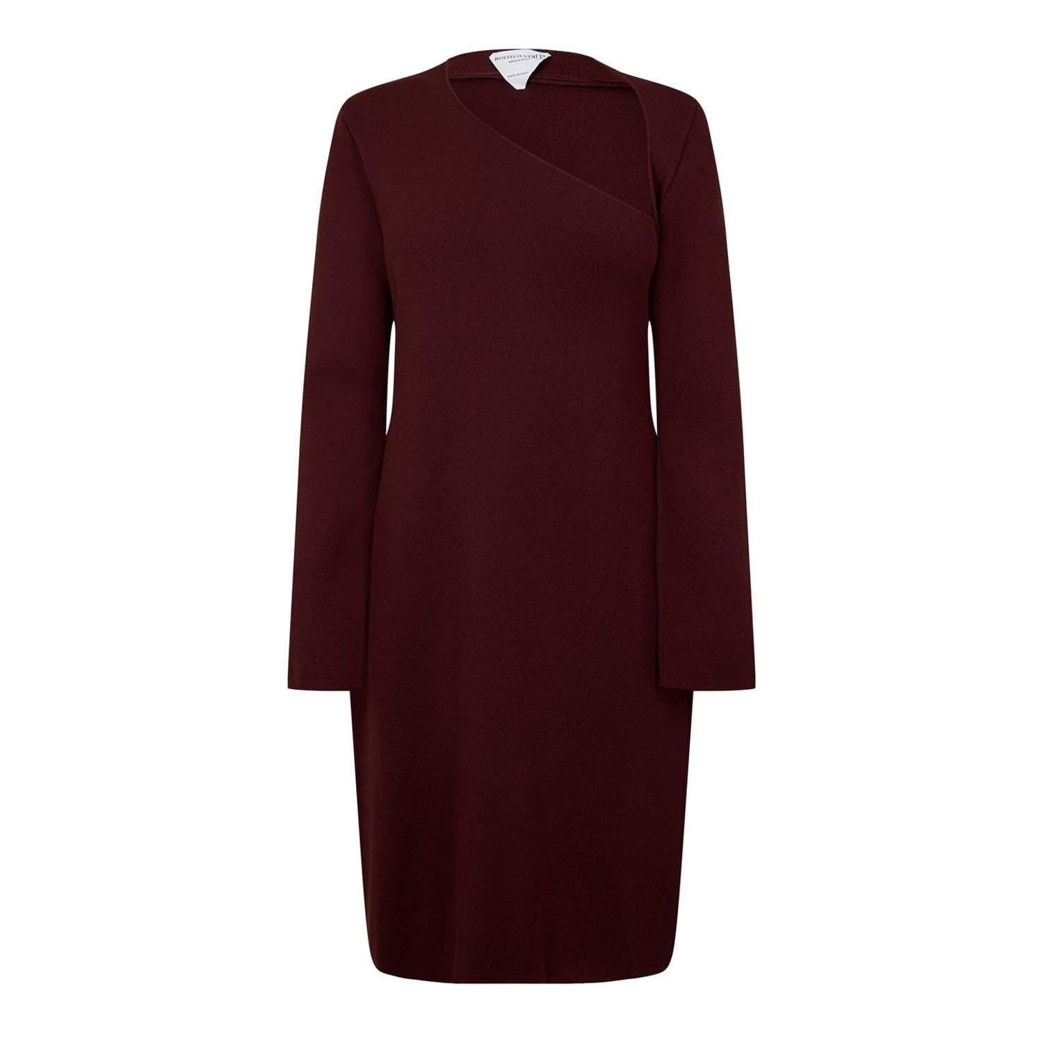 Bottega Veneta Bottega Veneta Asymmetric Knee Length Dress in Multi Size S / US 4 / IT 40 - 1 Thumbnail
