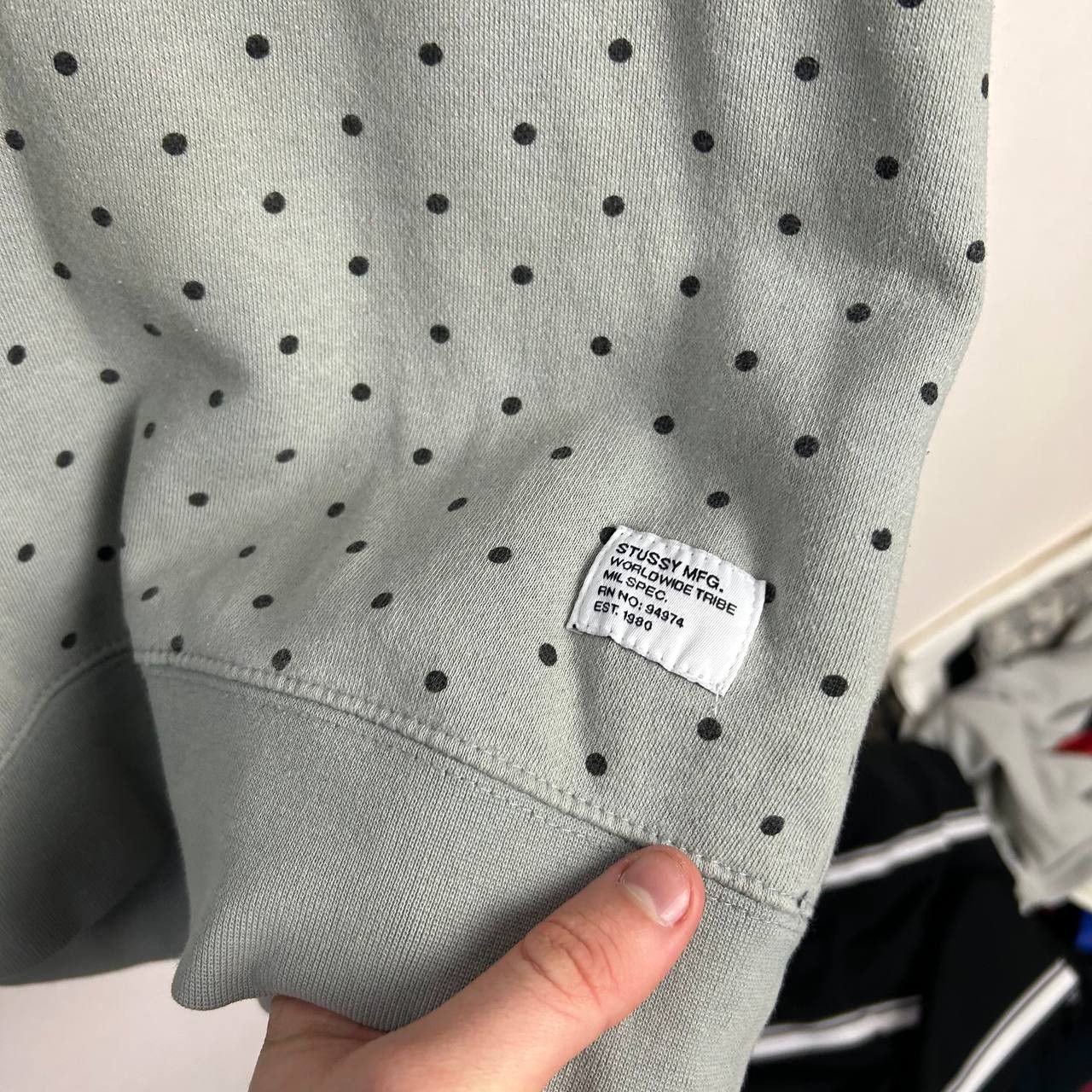 Stussy Designer Stussy Big Logo streetwear y2k opium sweatshirt Size US M / EU 48-50 / 2 - 7 Thumbnail