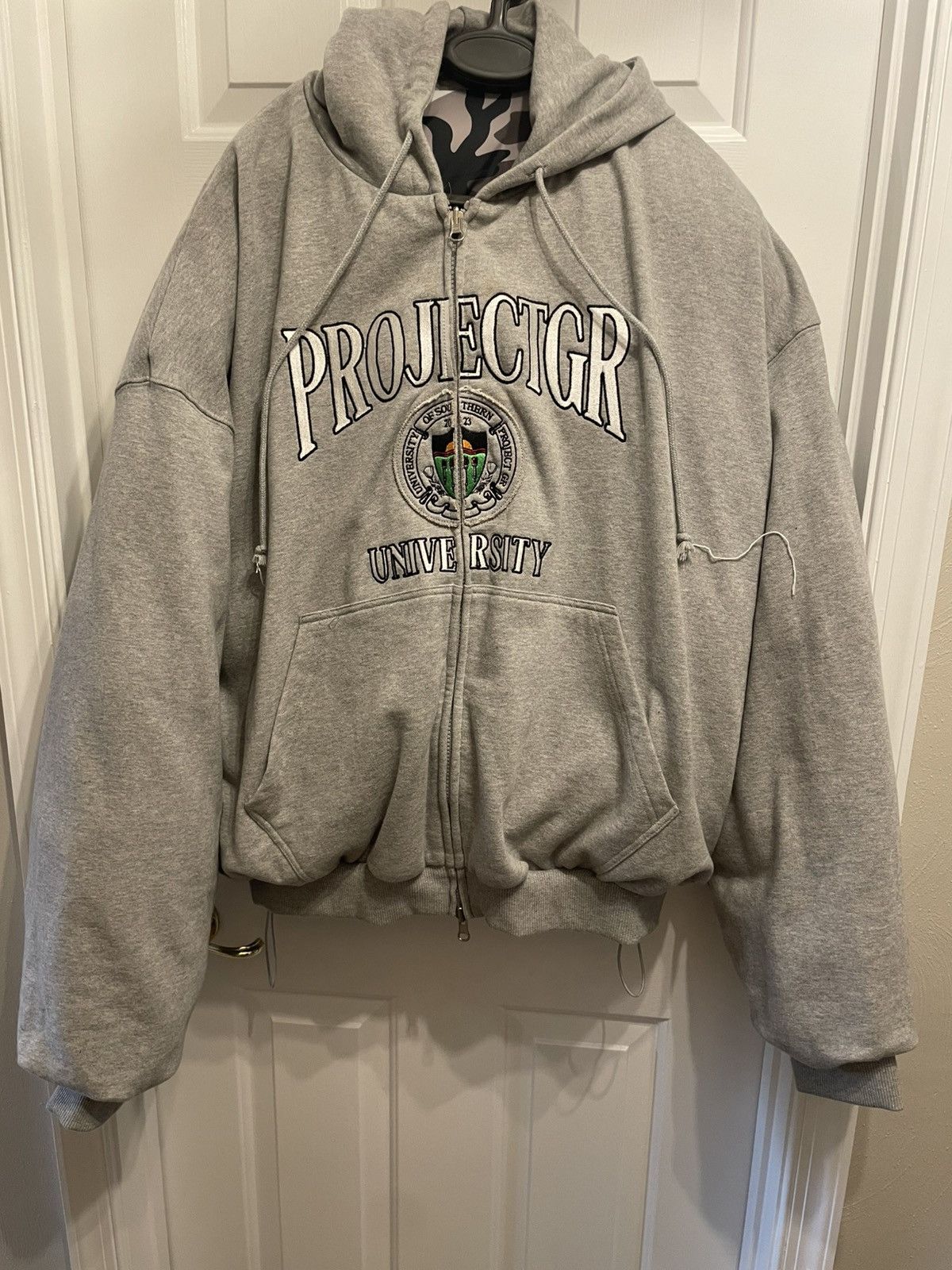 PROJECT G/R × Streetwear PROJECT GR REVERSIBLE HOODIE MA-1 JACKET