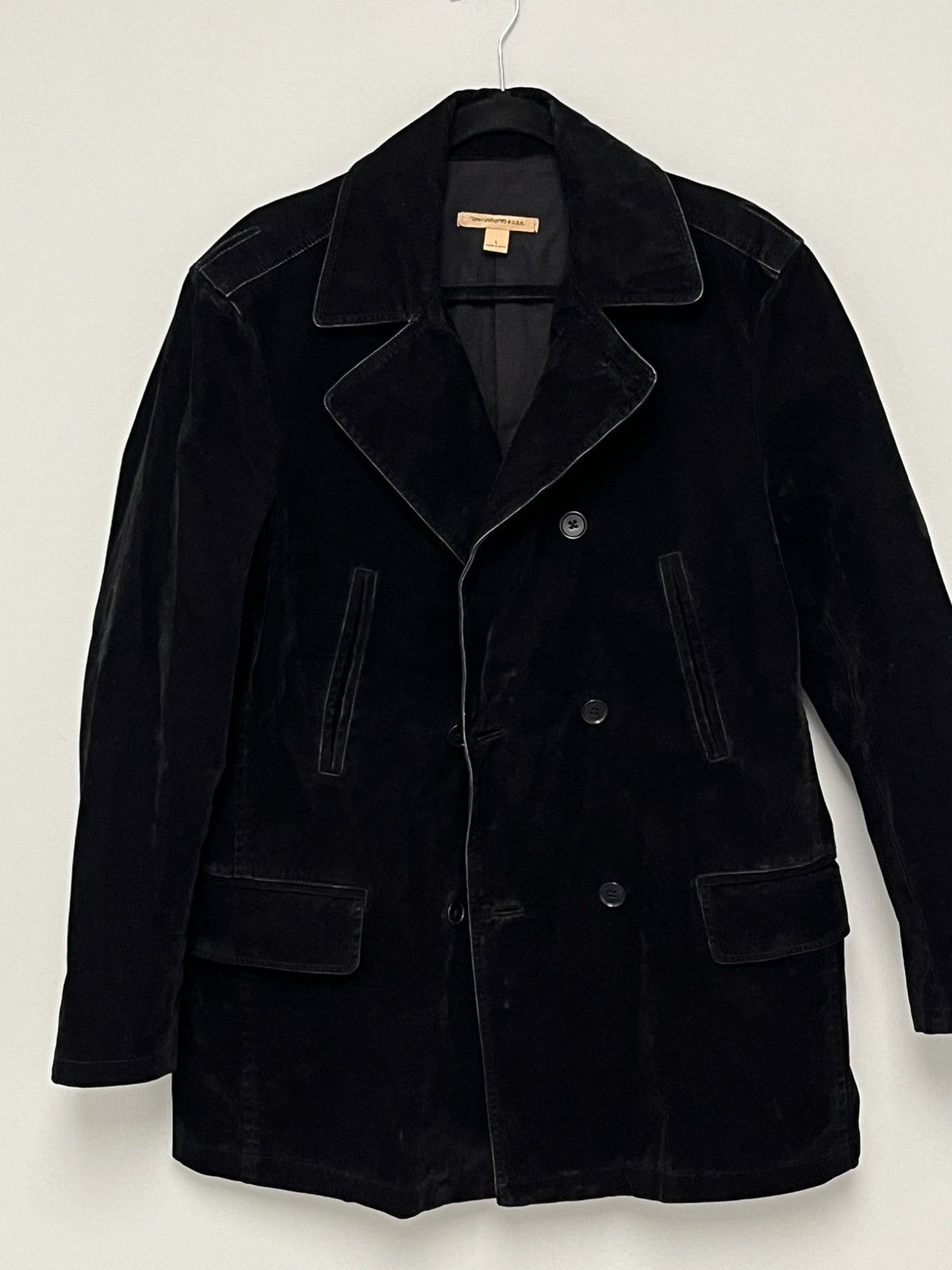 John Varvatos Flocked velvet coat. Size Size US M / EU 48-50 / 2 - 3 Thumbnail