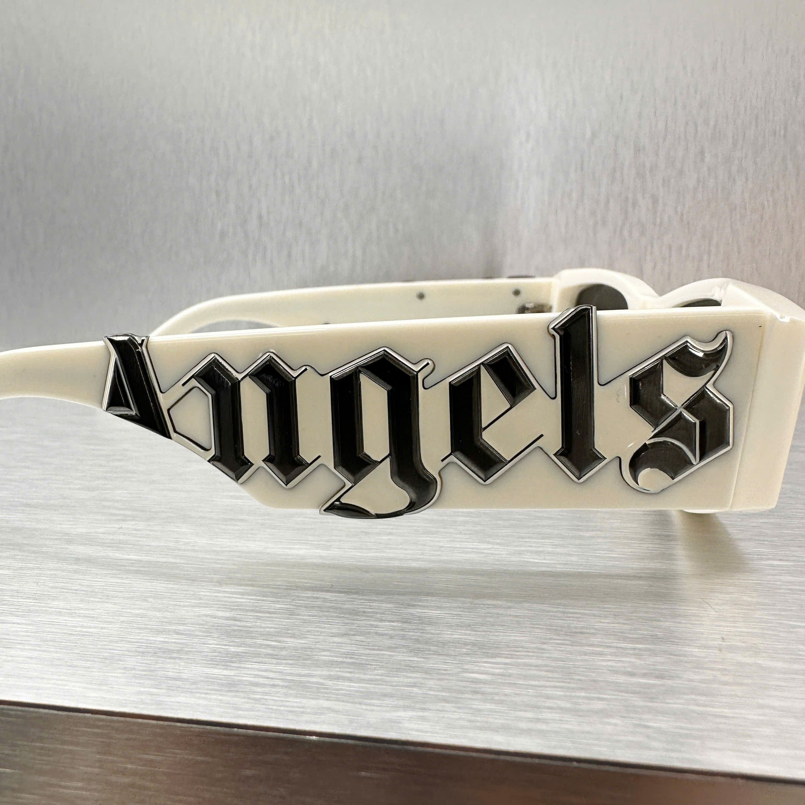 Palm Angels PALM ANGELS PERI007S22PLA0010172 Sunglasses WHITE Size ONE SIZE - 10 Thumbnail