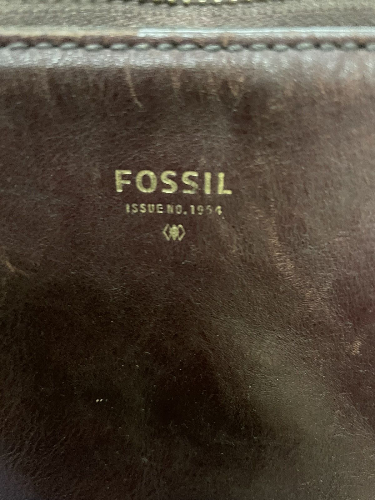 Fossil × Genuine Leather × Vintage Vintage Fossil Leather Tote Bag Size ONE SIZE - 4 Thumbnail