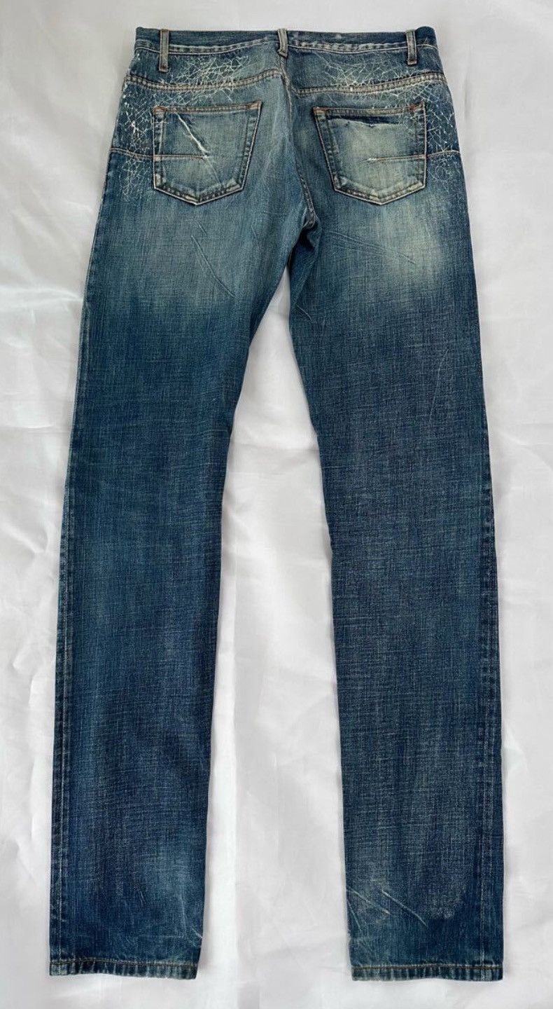 Dior TRADE Dior Homme SS07 Spider Web Jeans Size US 32 / EU 48 - 3 Thumbnail