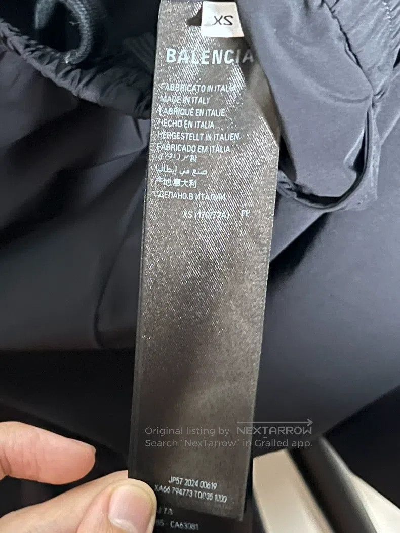 Balenciaga Balenciaga size XS Black Logo Logo Loose Casual Sweatpants Size US 27 - 5 Thumbnail