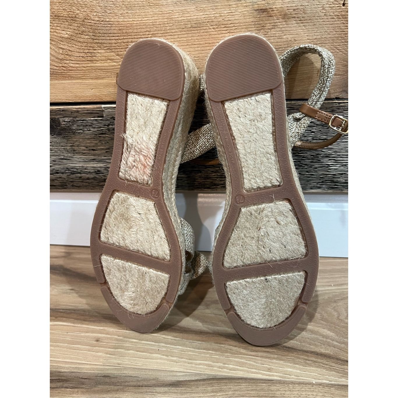 Other Talbots new with defects PAMELA BOW LINEN ESPADRILLE WEDGES Size US 7.5 / IT 37.5 - 9 Thumbnail