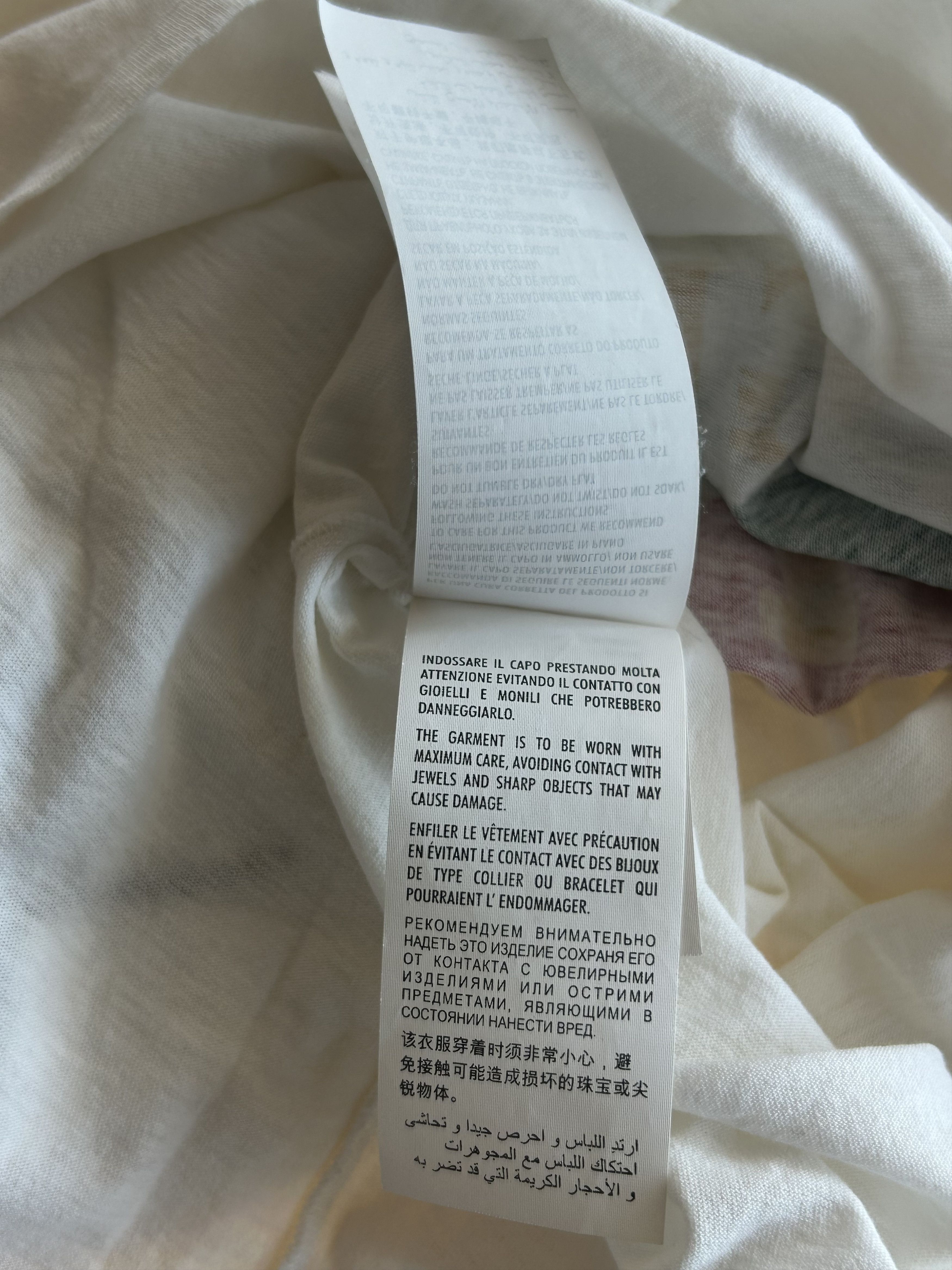Gucci Gucci White Bootleg Logo Embroidered T-Shirt Size US XS / EU 42 / 0 - 8 Thumbnail