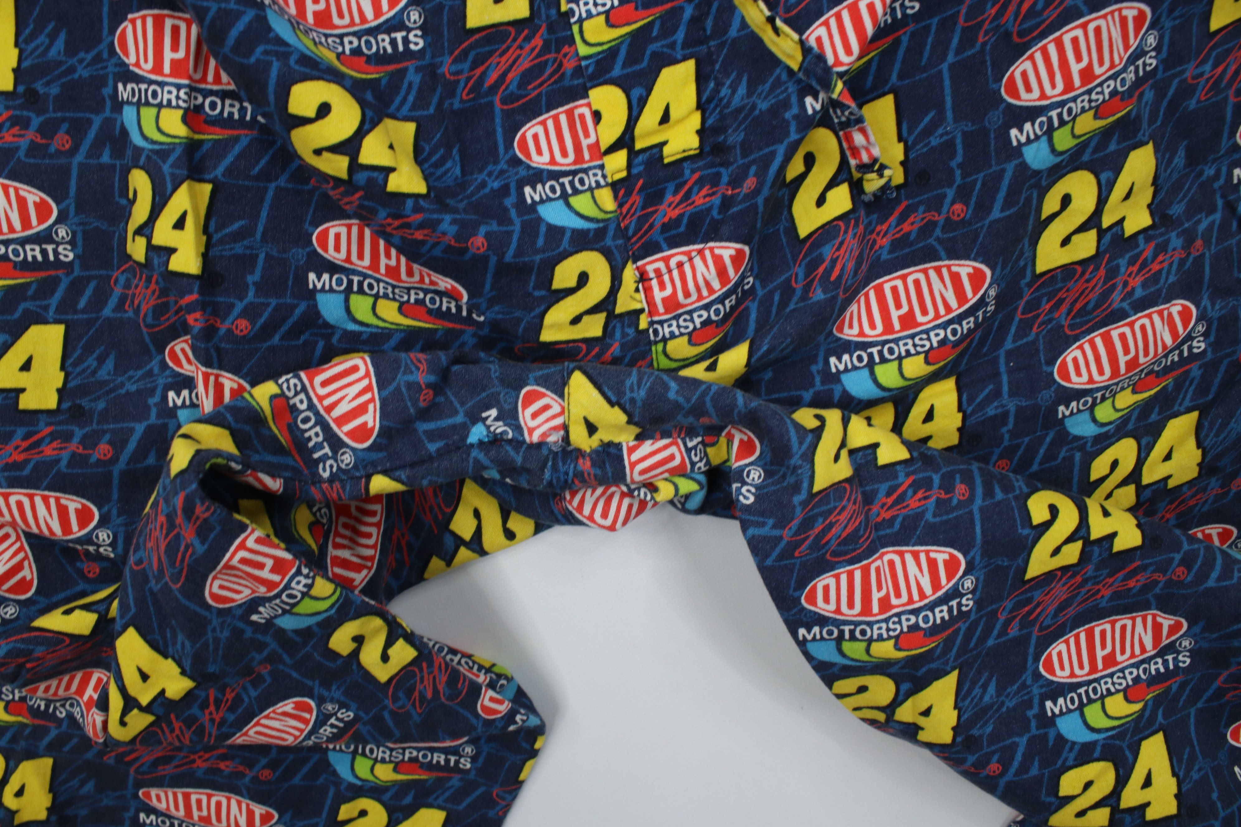 Vintage Vintage 90s Y2K NASCAR Gordon Racing Wide Leg Pants Pajamas Size US 38 / EU 54 - 6 Thumbnail