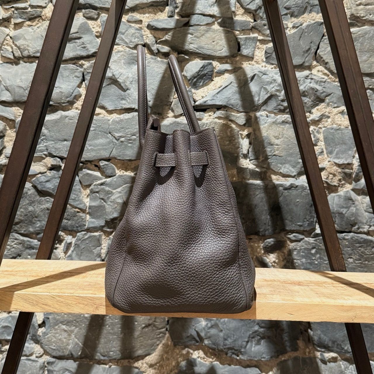 Hermes Hermès 2011 Gris Etain Togo Birkin 35 Bag Size ONE SIZE - 5 Thumbnail