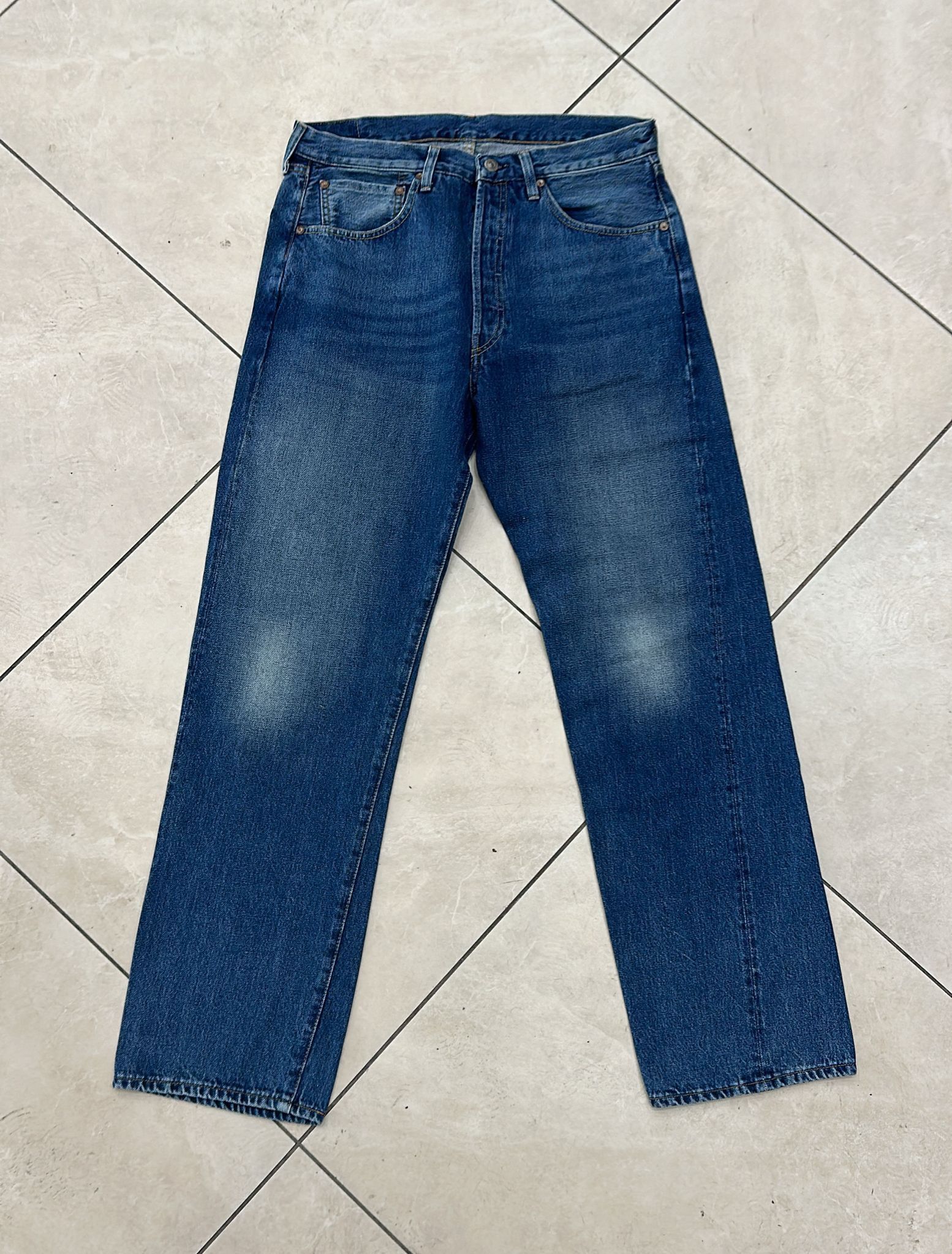 Levi's Vintage Clothing LVC Levi's Vintage Clothing 1955 501XX BigE Selvedge Jeans Size US 32 / EU 48 - 1 Thumbnail