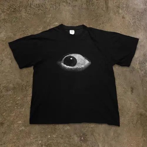 VIBE Retro Dark Wind Eye Print Loose Casual Short Sleeve T-Shirt Size US XXL / EU 58 / 5 - 1 Thumbnail