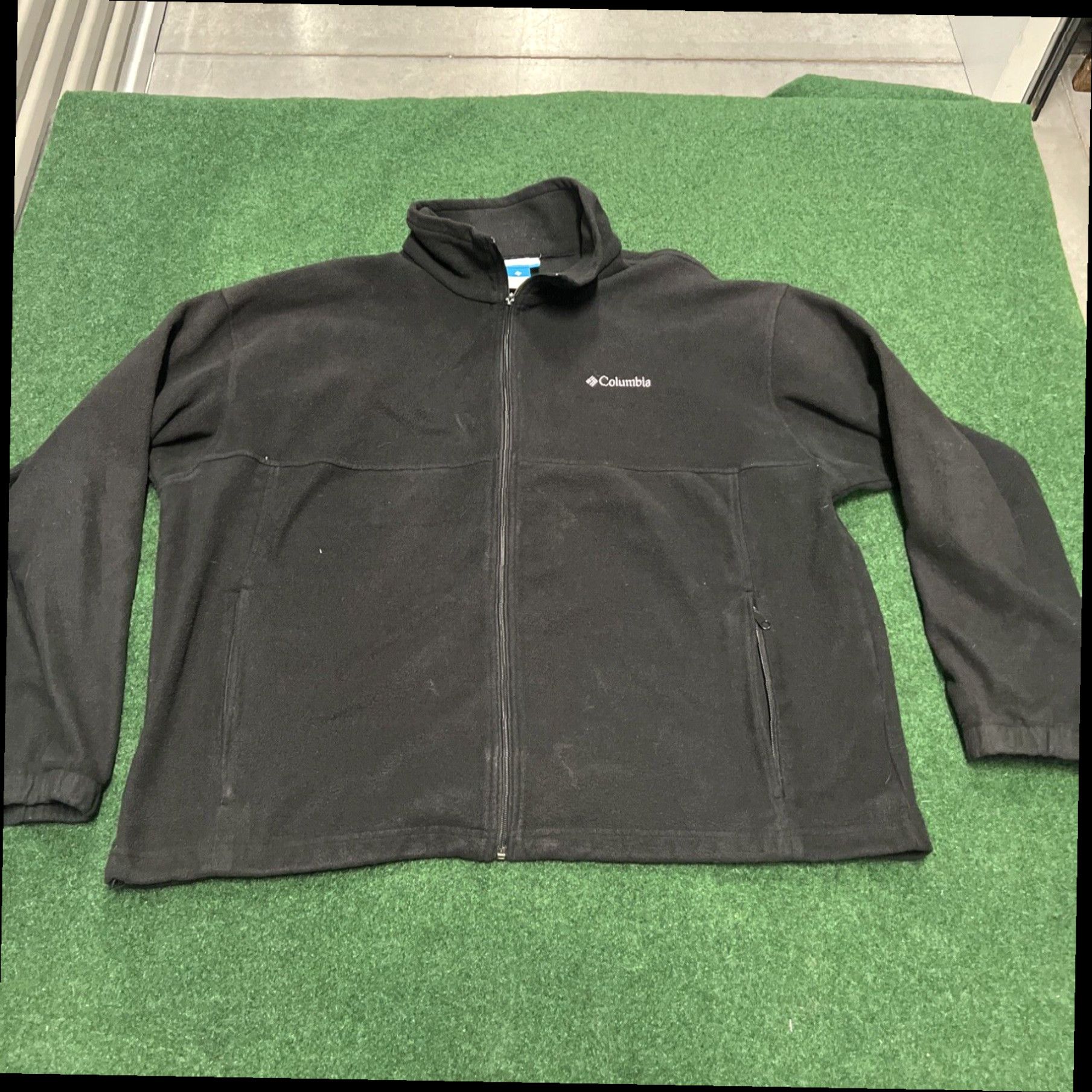 Vintage Columbia Full Zip Fleece Jacket Men 2X Long Sleeve Black Work Outdoors Size US XXL / EU 58 / 5 - 1 Thumbnail