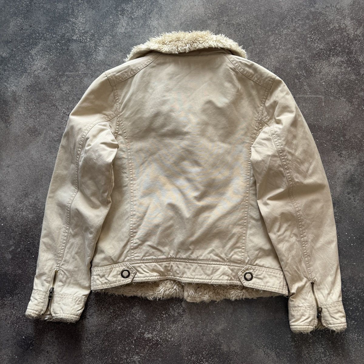 Abercrombie & Fitch Abercrombie & Fitch Vintage Y2K Faux Fur Details Jacket Size L / US 10 / IT 46 - 7 Thumbnail
