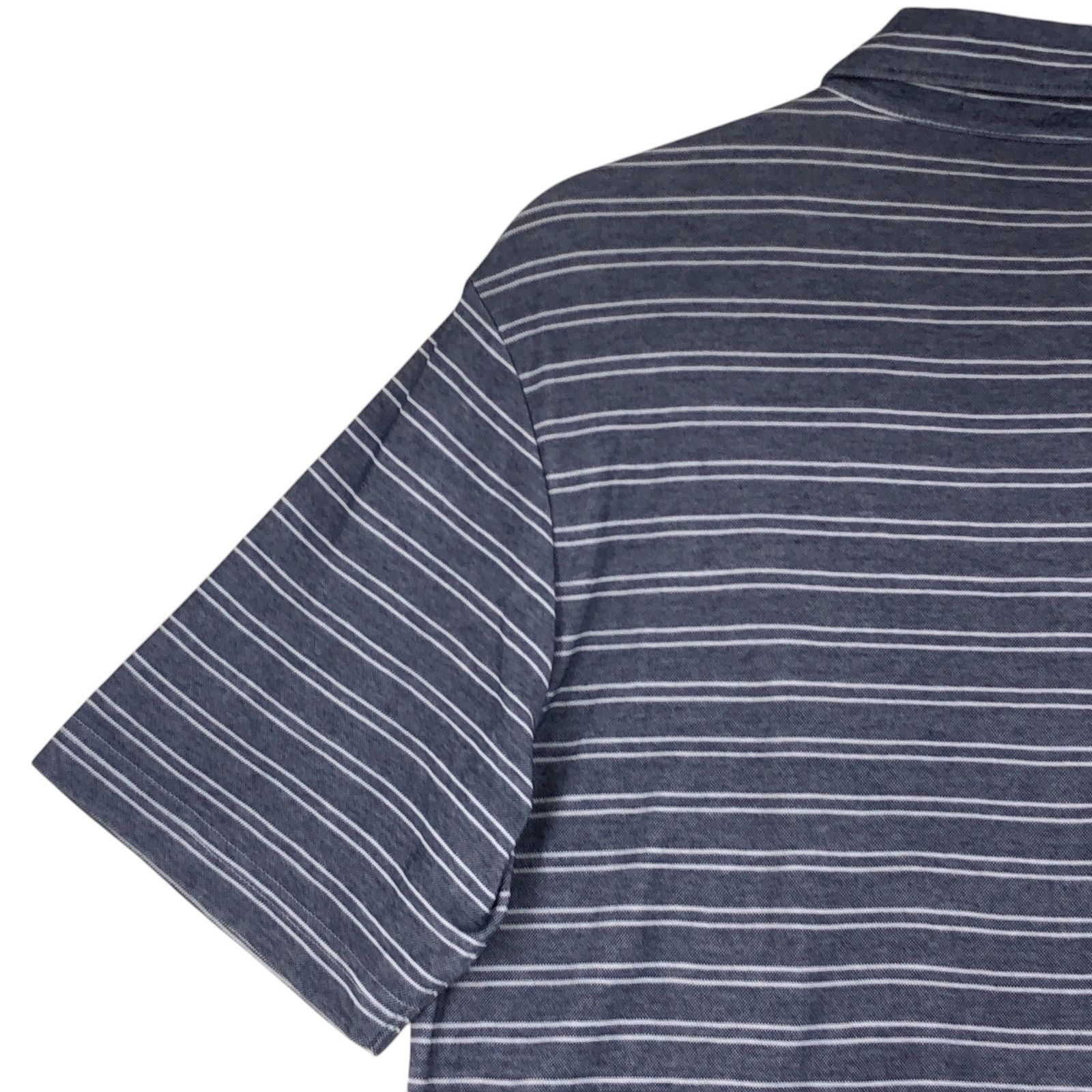 Criquet Criquet Men Size M Polo Shirt Short Sleeve Striped Gray Logo Size US M / EU 48-50 / 2 - 13 Thumbnail