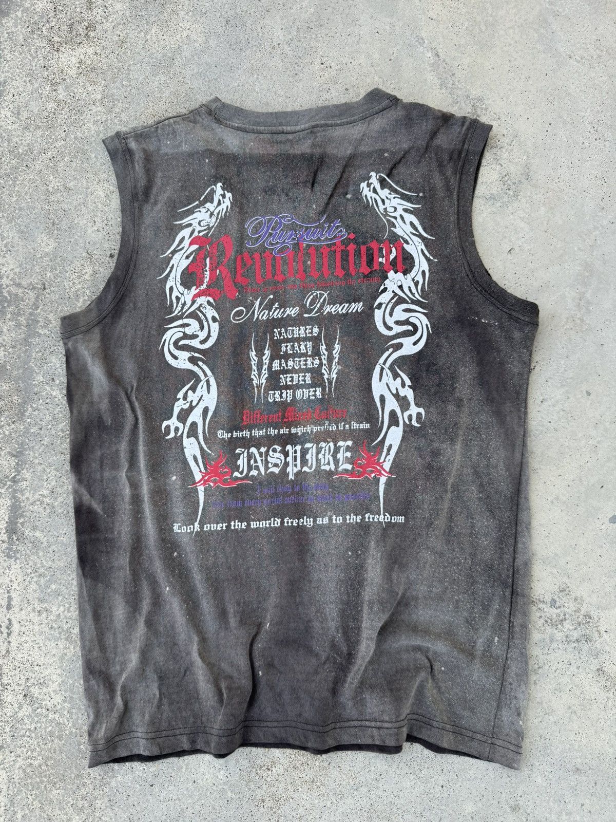 If Six Was Nine Sun Faded Cyber Punk ifsixwasnine Styled Tees Size US L / EU 52-54 / 3 - 1 Thumbnail