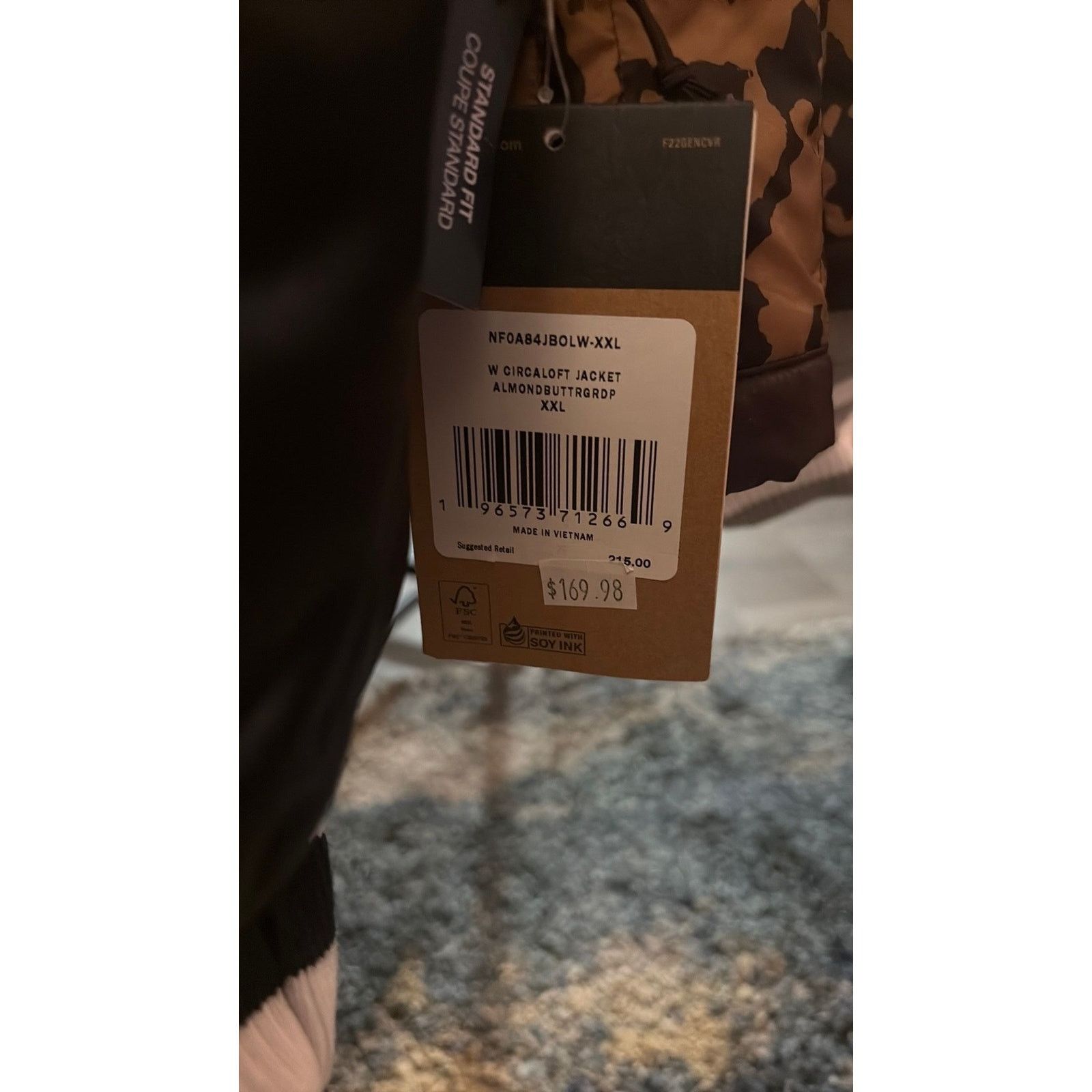 The North Face NWT 2XL - Women's North Face Packable Puffer, Almond Butter Size XXL / US 16-18 / IT 52-54 - 5 Thumbnail