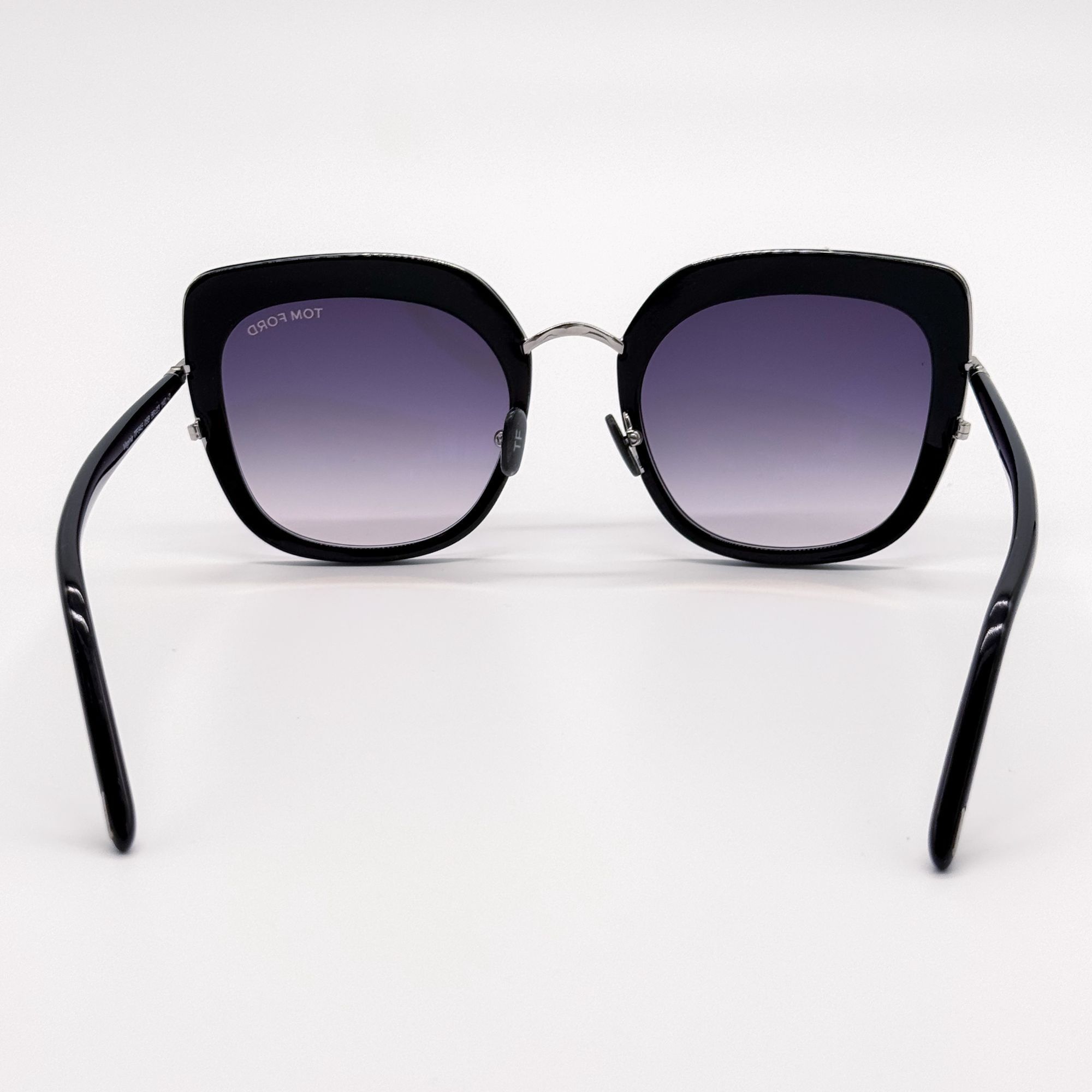 Tom Ford NEW TOM FORD VIRGINIA TF945 05B SUNGLASSES BLACK/GRAY WOMEN Size ONE SIZE - 7 Thumbnail