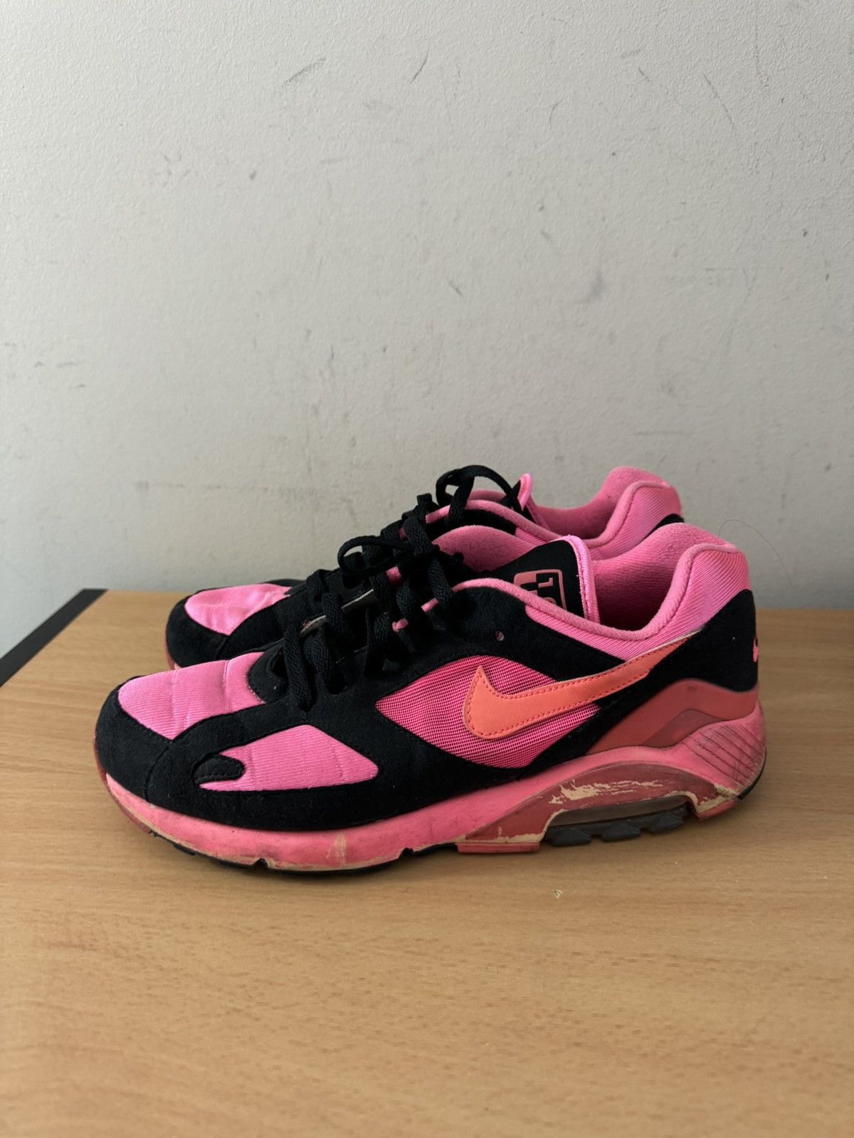 CDG Homme Plus x Nike Air Max 180 Pink/Black