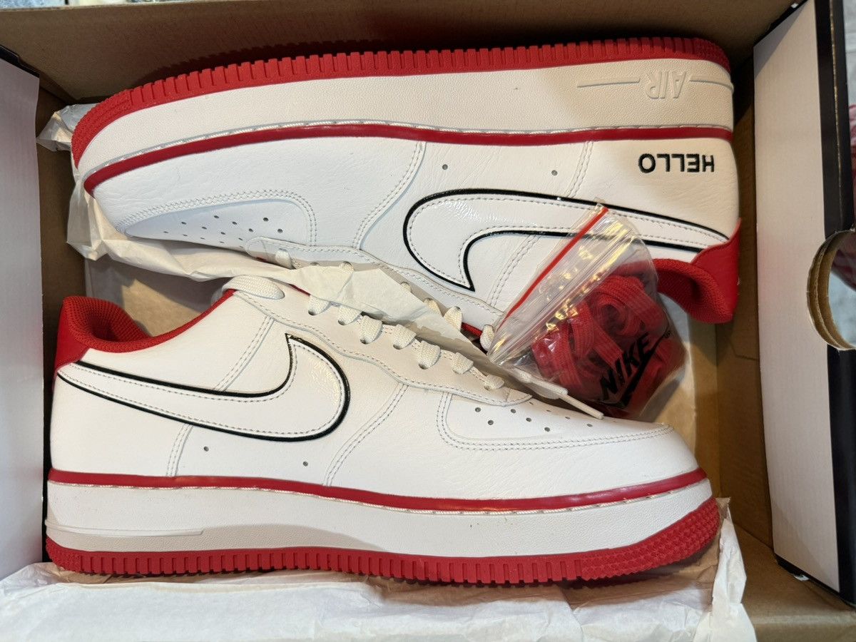 Nike Nike Air Force 1 Urbanstar Hello Size 10 CZ0327-100 Red Size US 10 / EU 43 - 10 Thumbnail