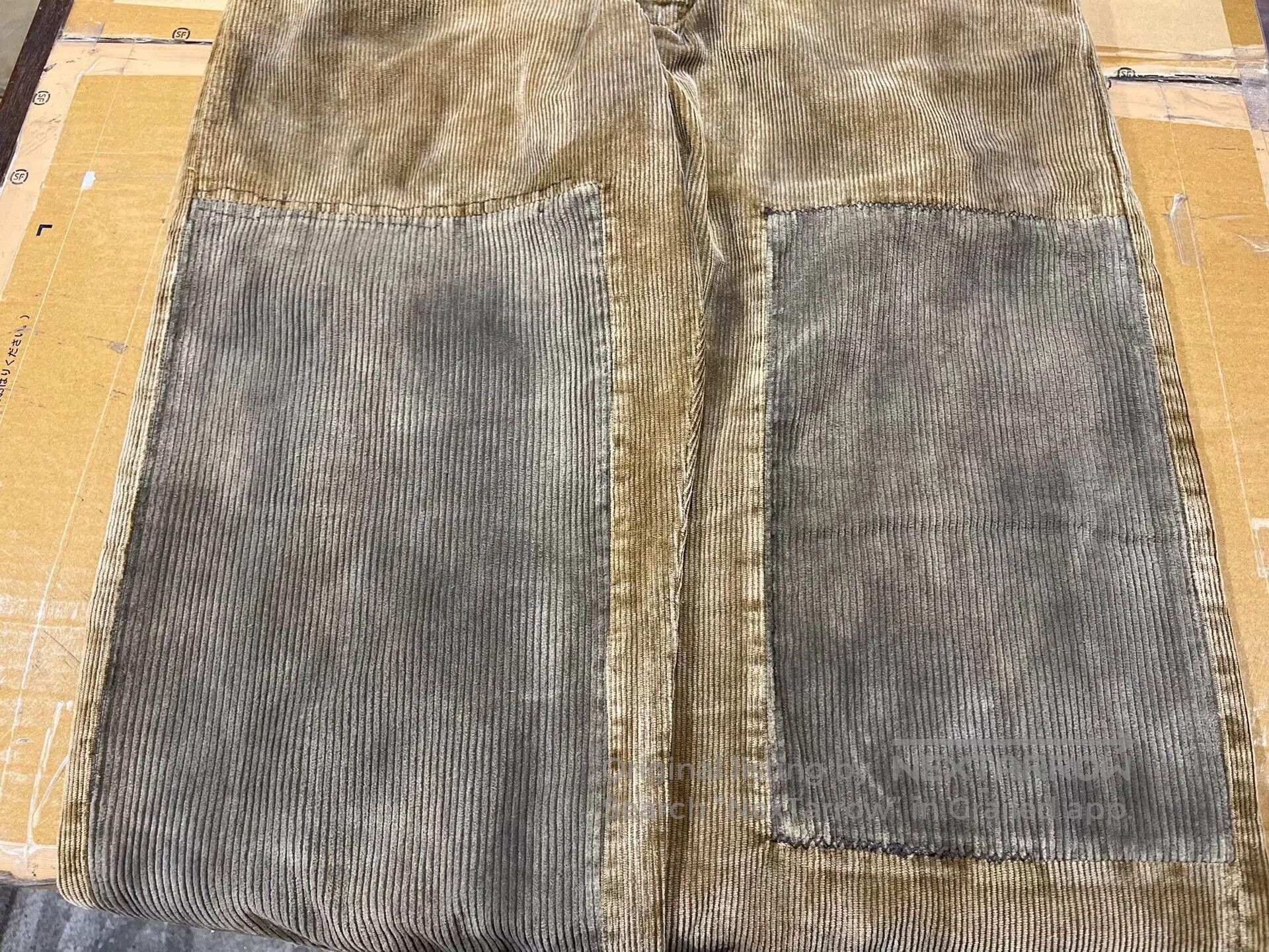 RRL Ralph Lauren Vintage Corduroy Patchwork Casual Pants. Size US 32 / EU 48 - 9 Thumbnail