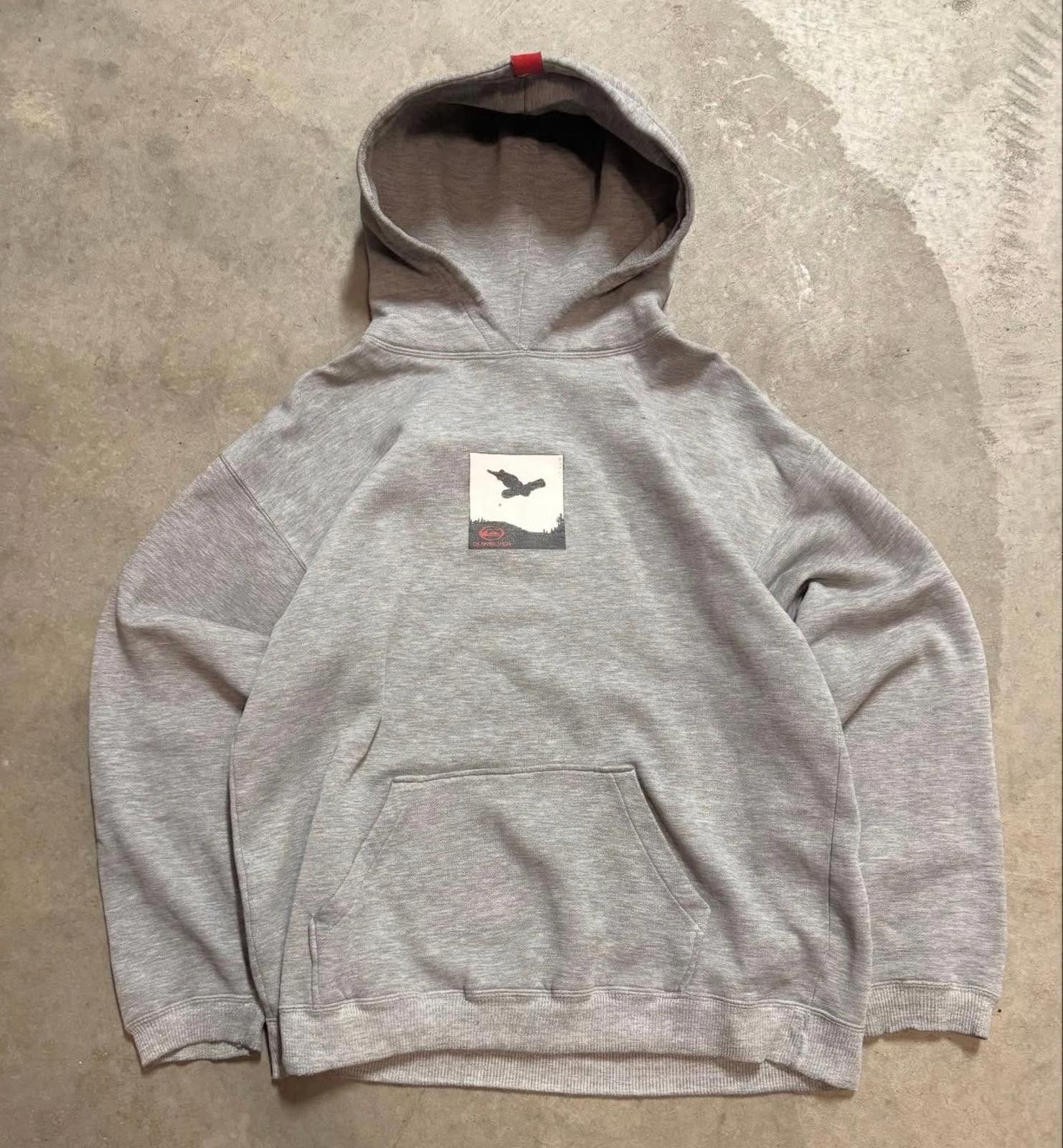 Quiksilver Snowboarding Hoodie Mens MD Y2K 90s Rare Grail