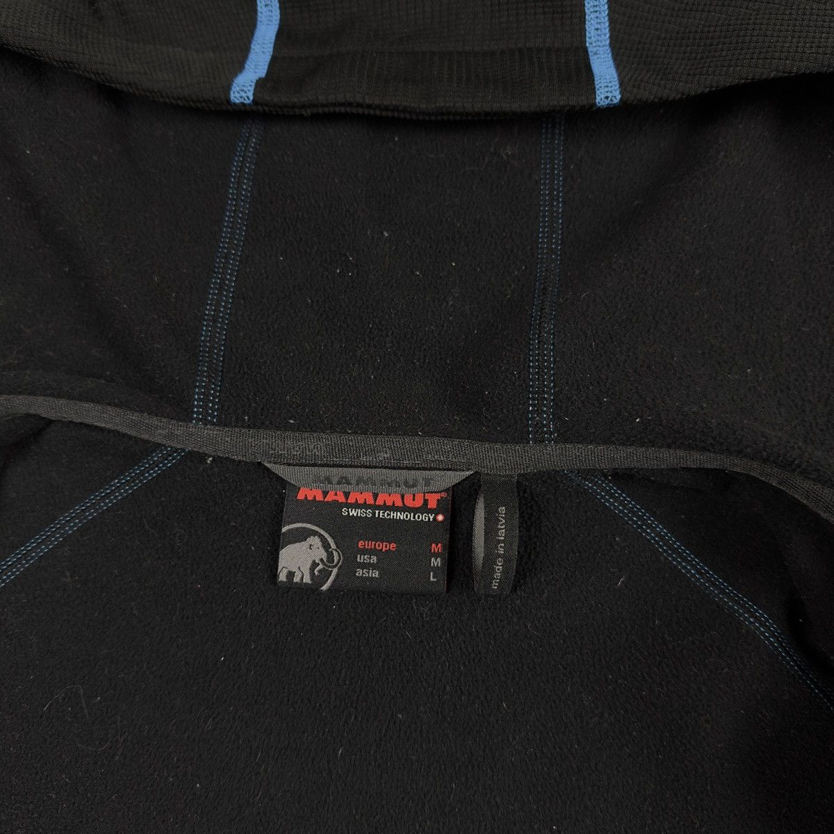 Mammut Mammut Eiger Extreme Black Full zip hooded fleece jacket Size US M / EU 48-50 / 2 - 9 Thumbnail